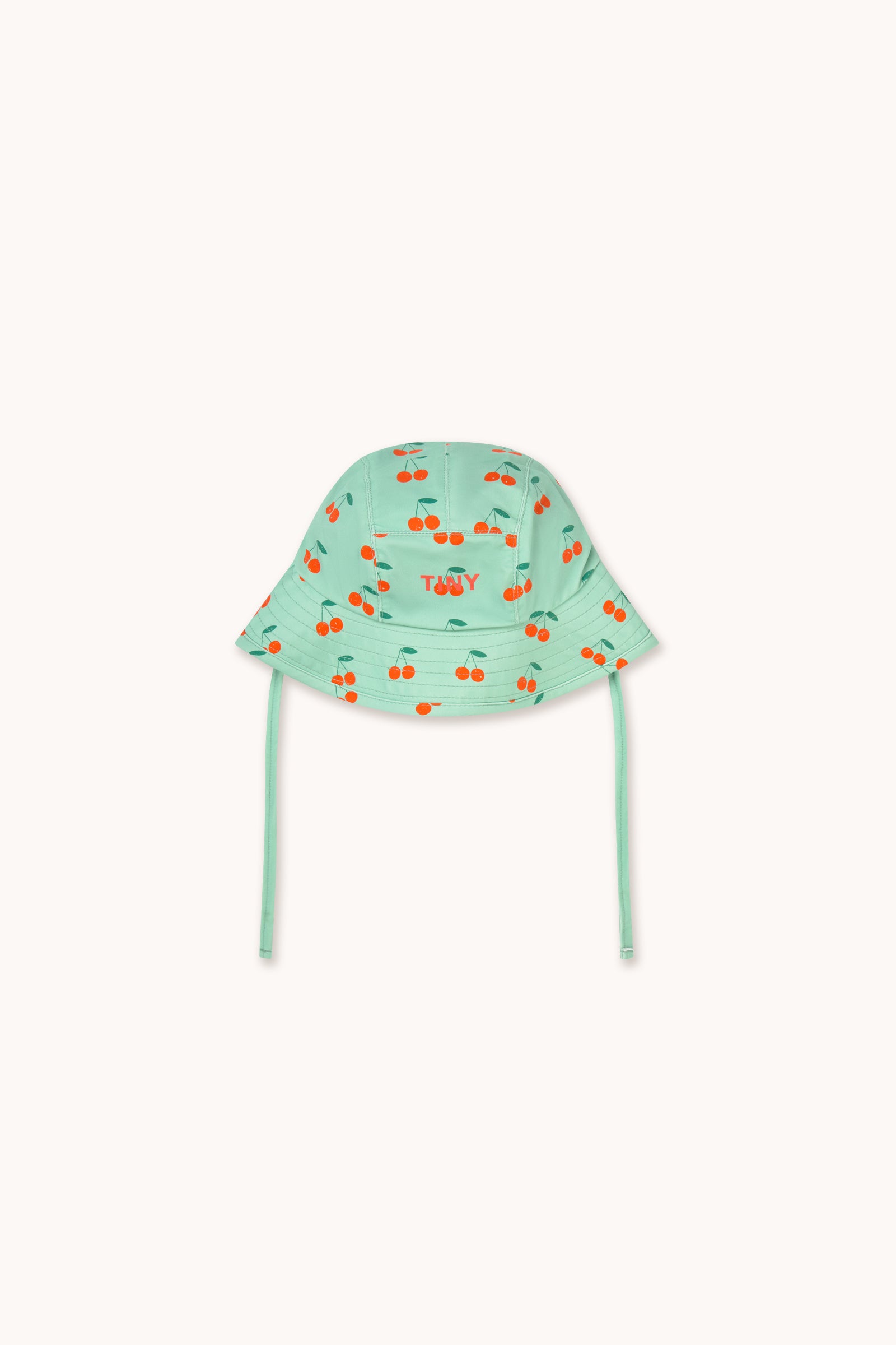 CHERRIES BUCKET HAT washed emerald