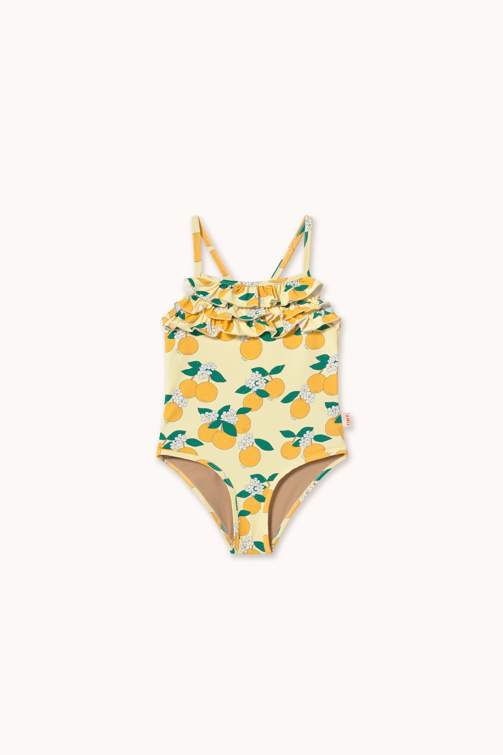 ORANGES SWIMSUIT pastel yellow
