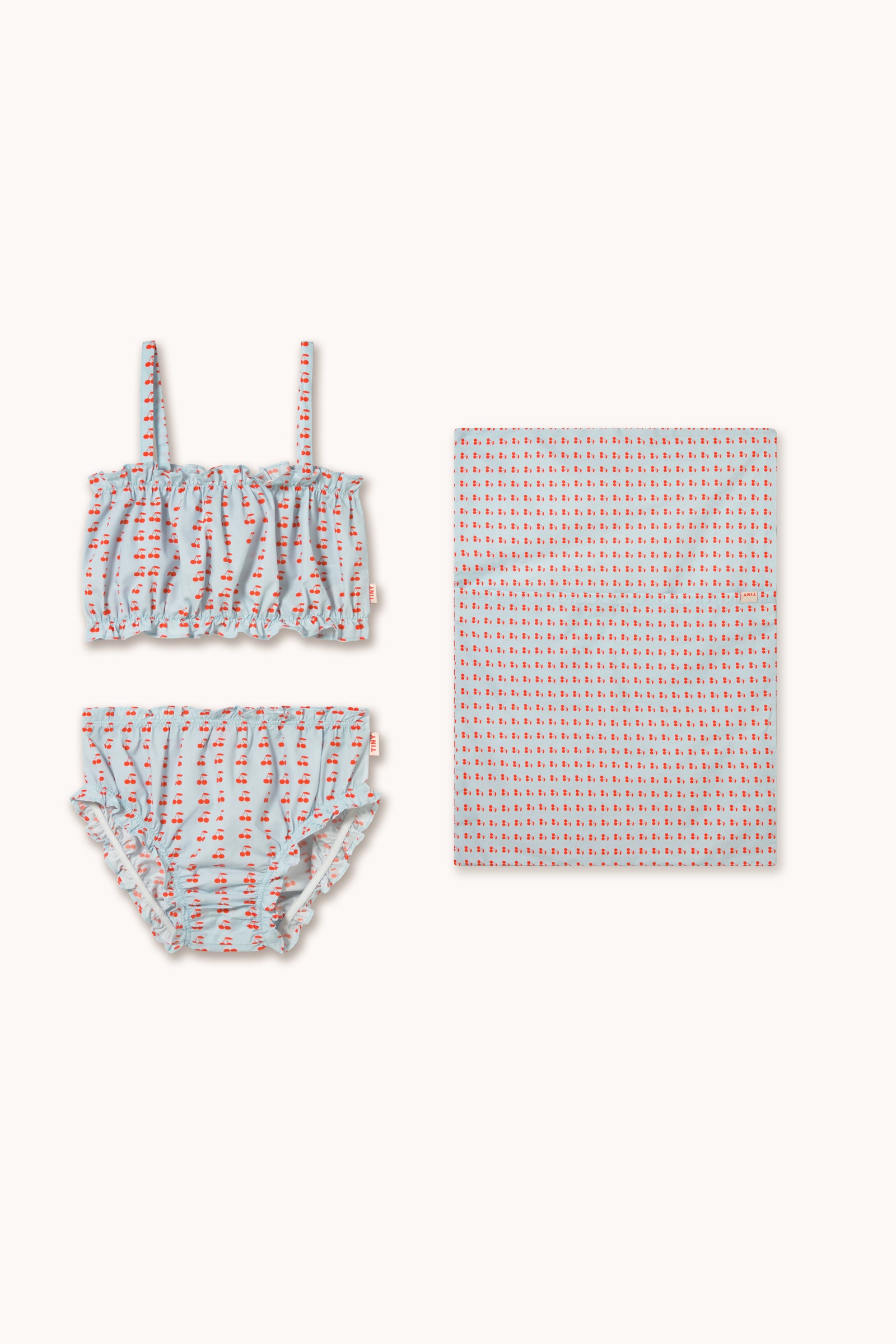 CHERRIES SET ice blue