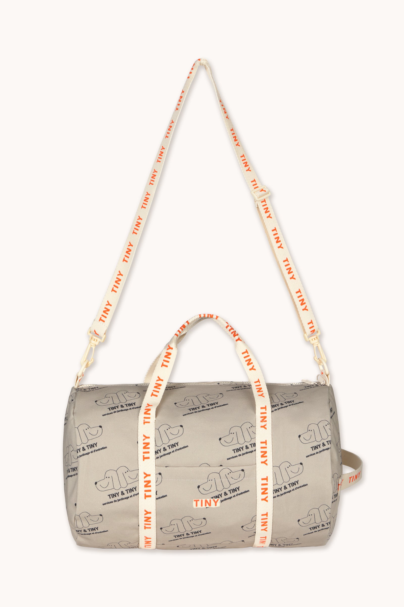 TINY & TINY DUFFLE BAG dark vanilla