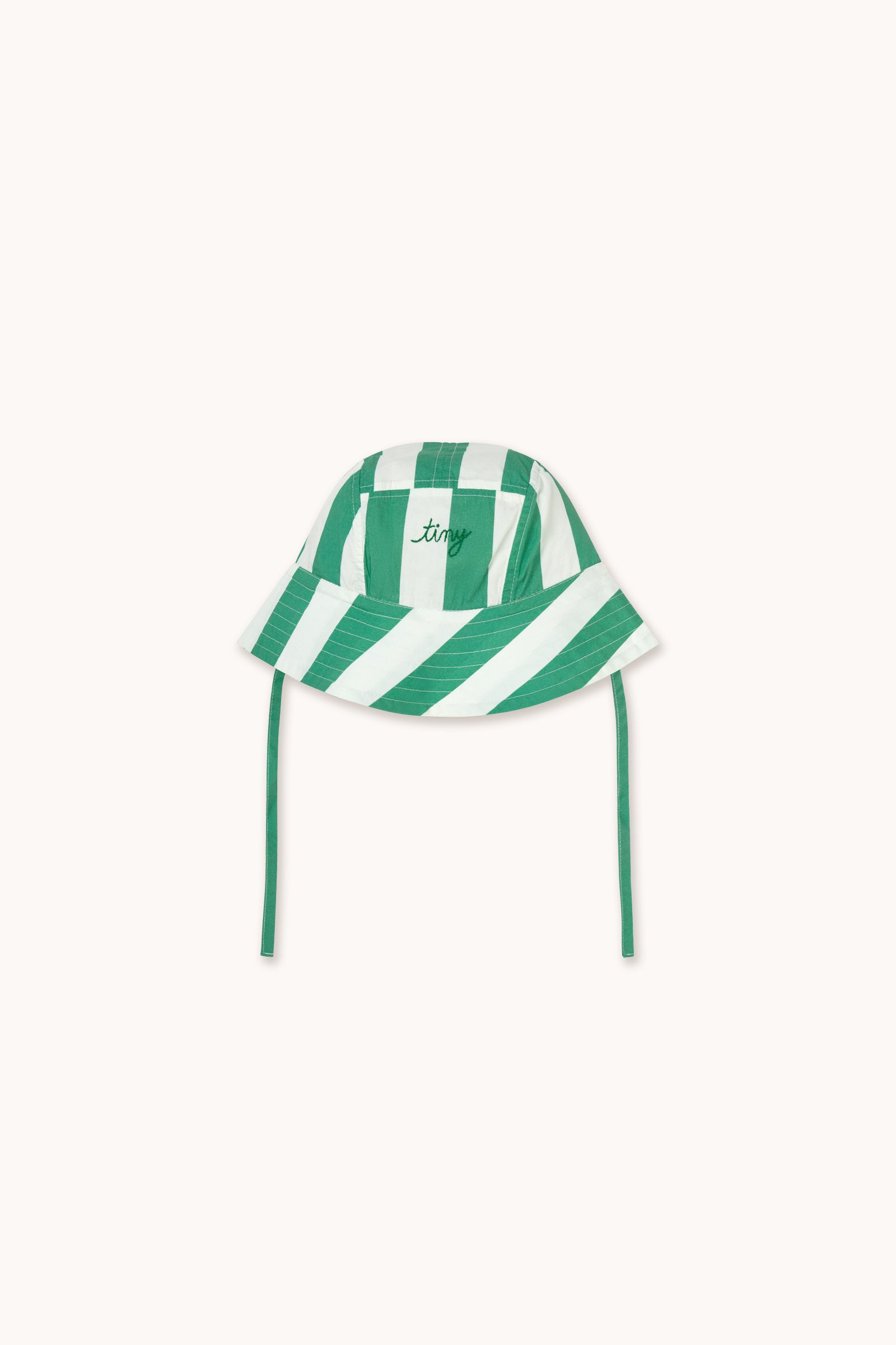 EMERALD STRIPES BUCKET HAT emerald