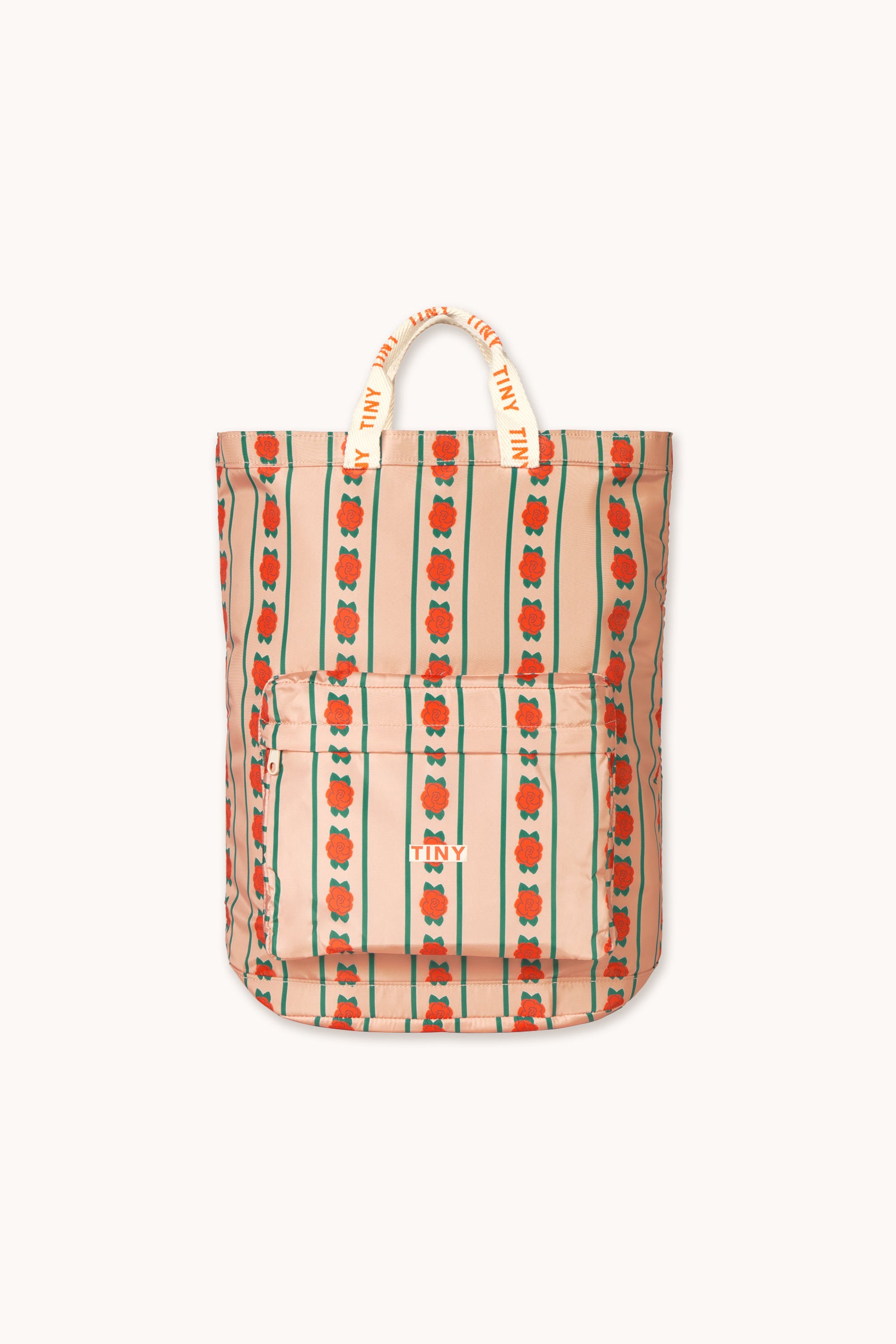 ROSE PATTERN TOTEPACK wild rose