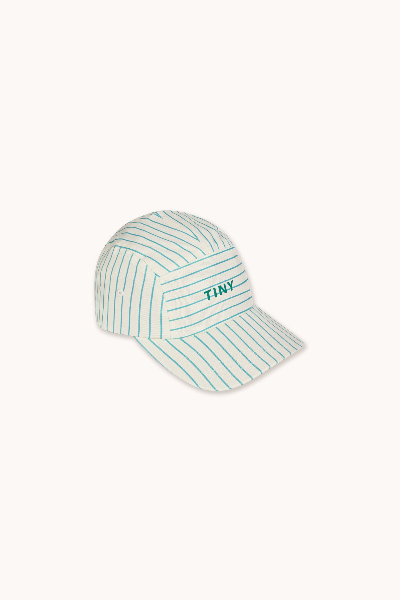 CYAN FINE STRIPES CAP light cyan