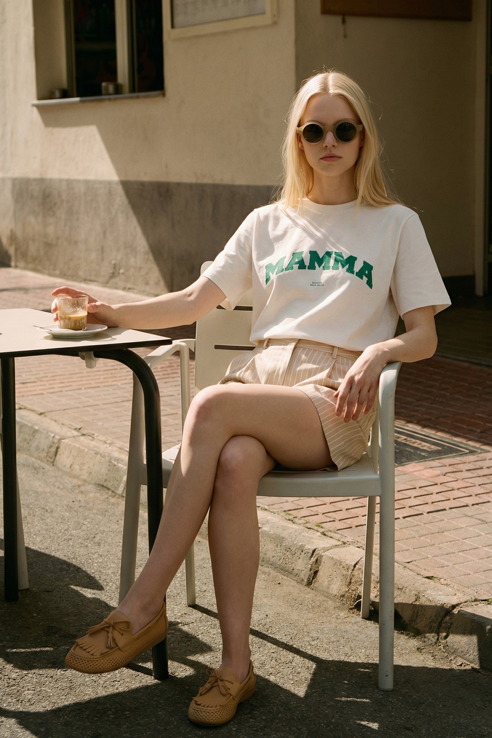 MAMMA TEE off-white