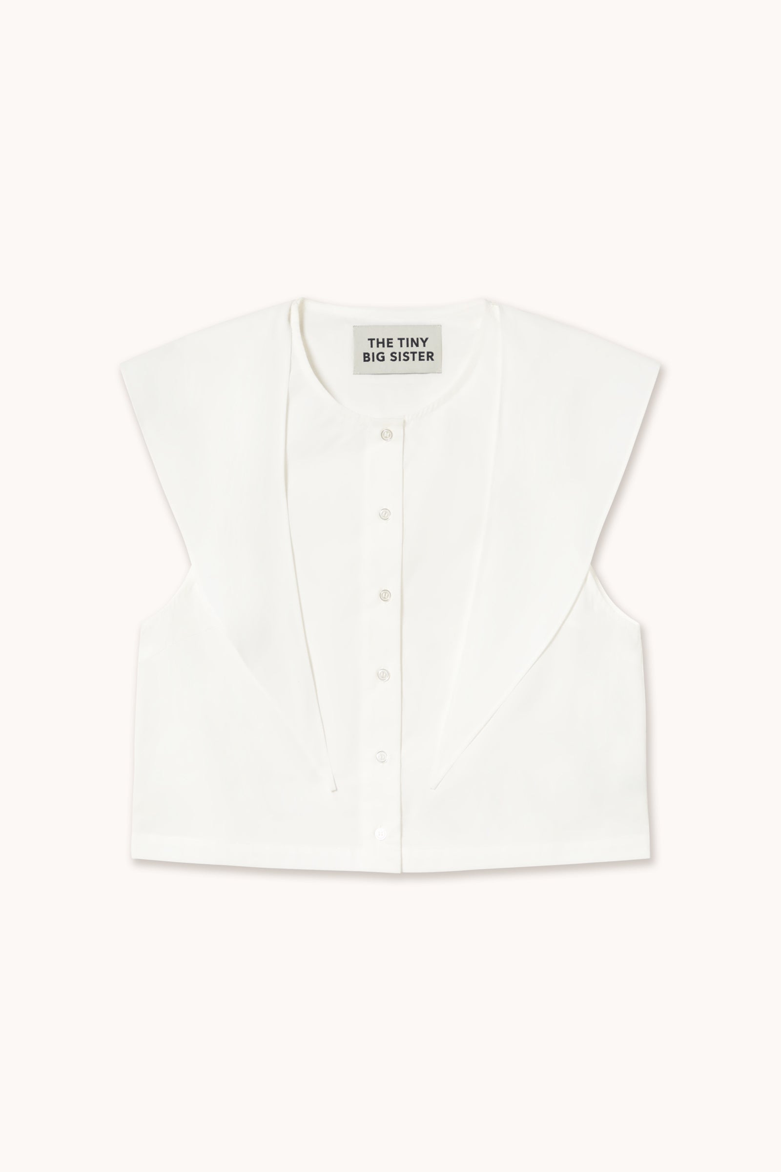 SCARF NECK BLOUSE off-white