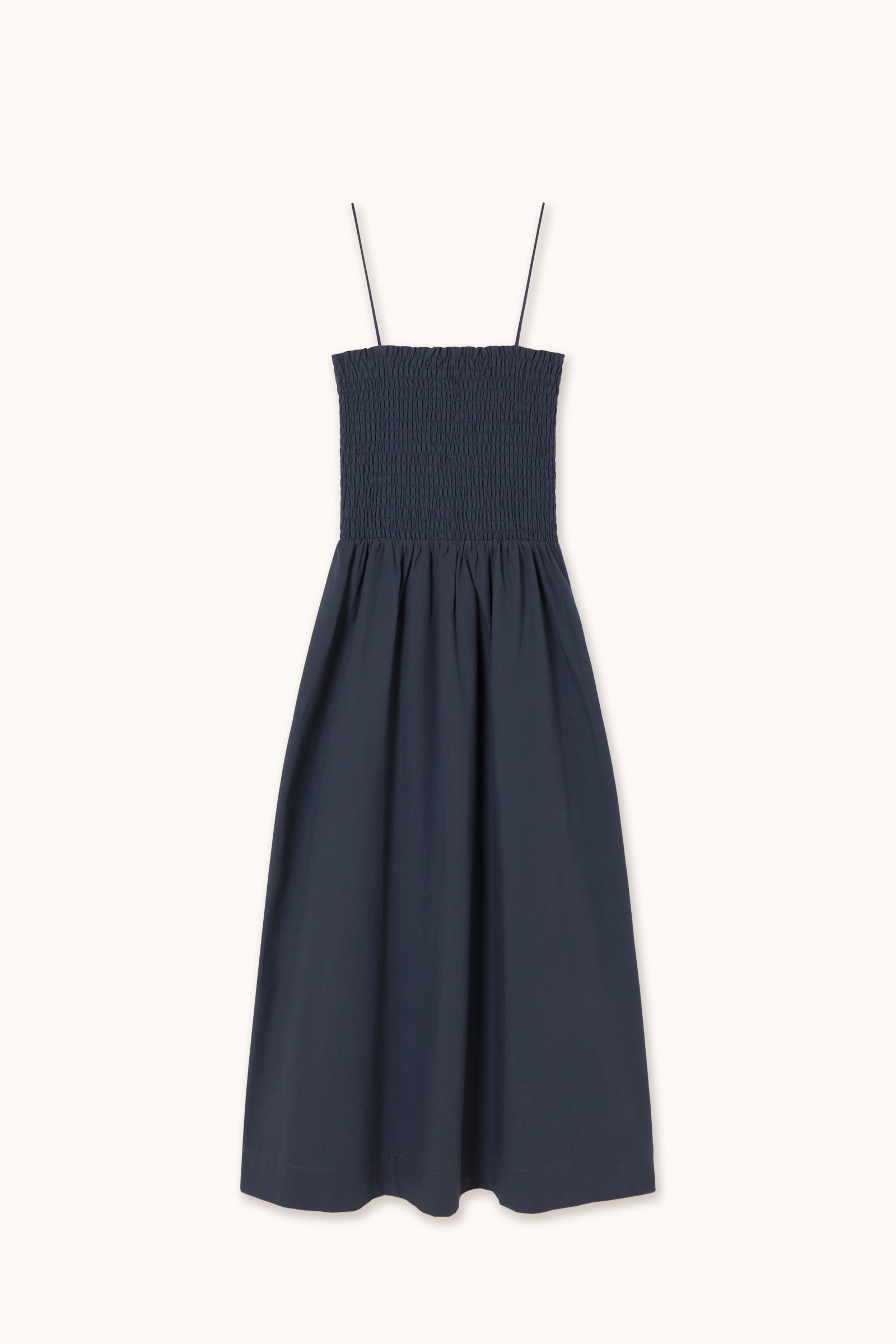 FRILL DRESS navy
