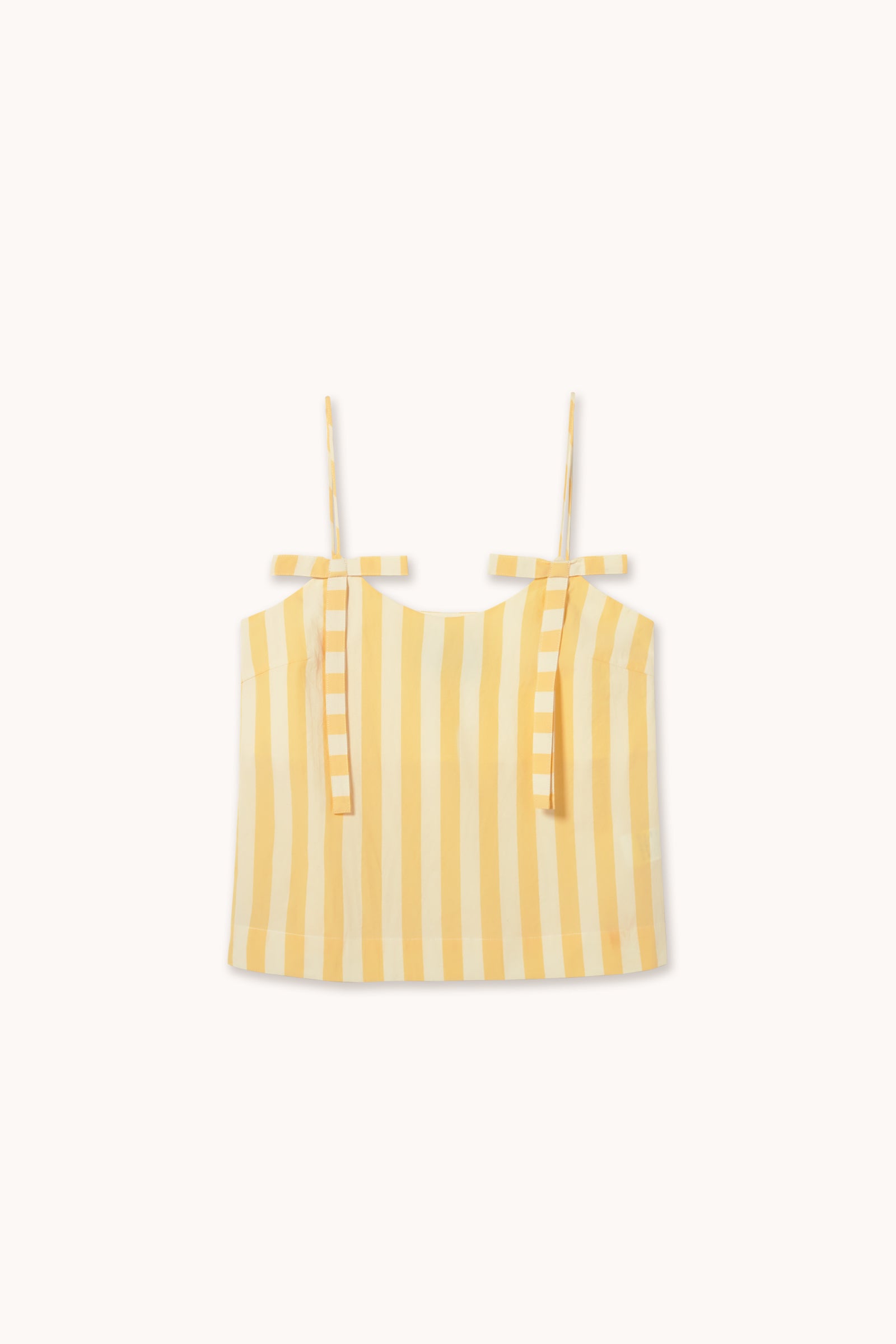 TOP DE TIRANTES A RAYAS mellow yellow