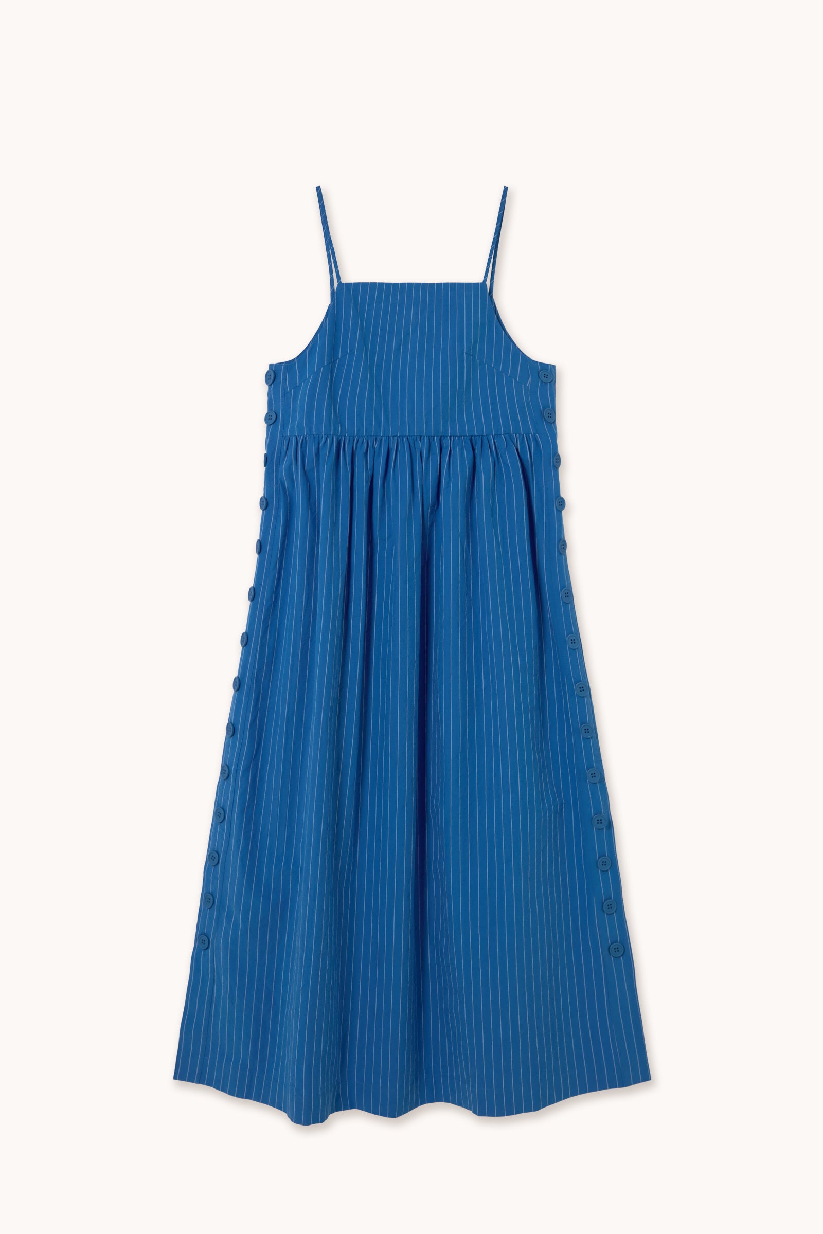 VESTIDO A RAYAS blue