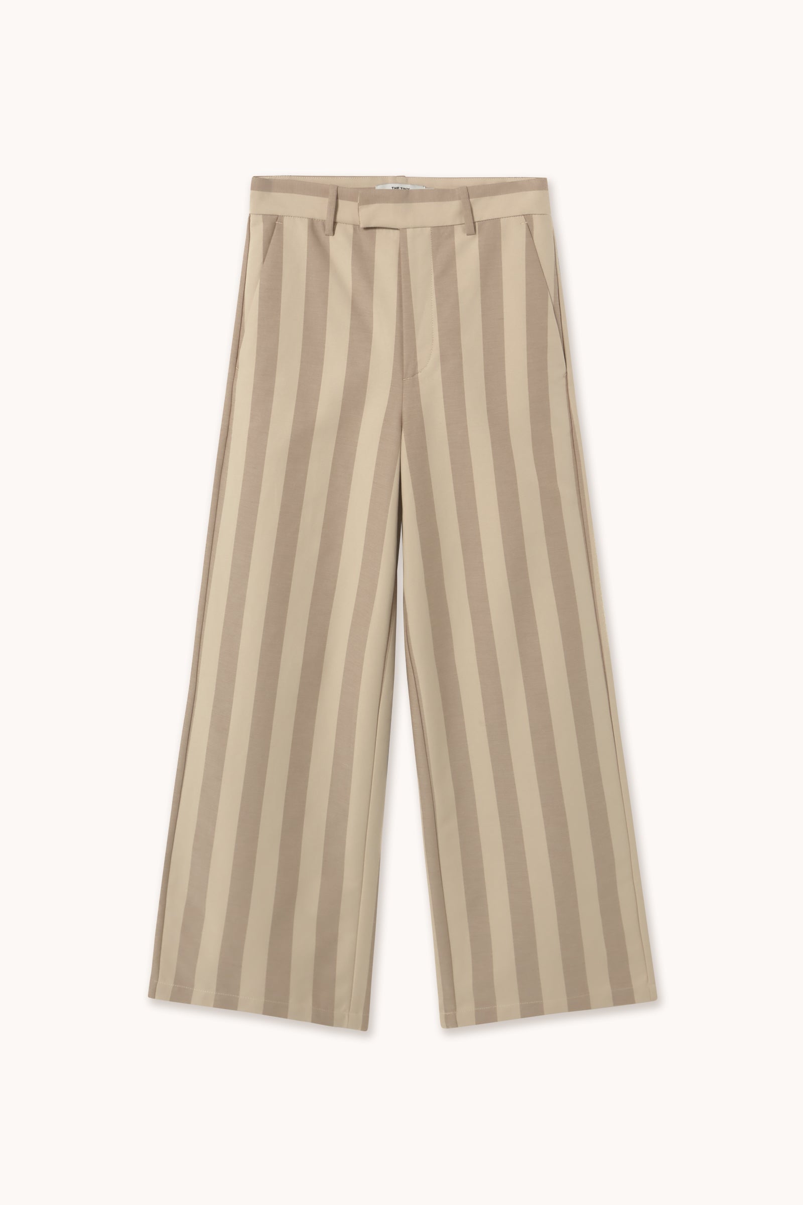 STRIPED PANTS mocha/dark vanilla
