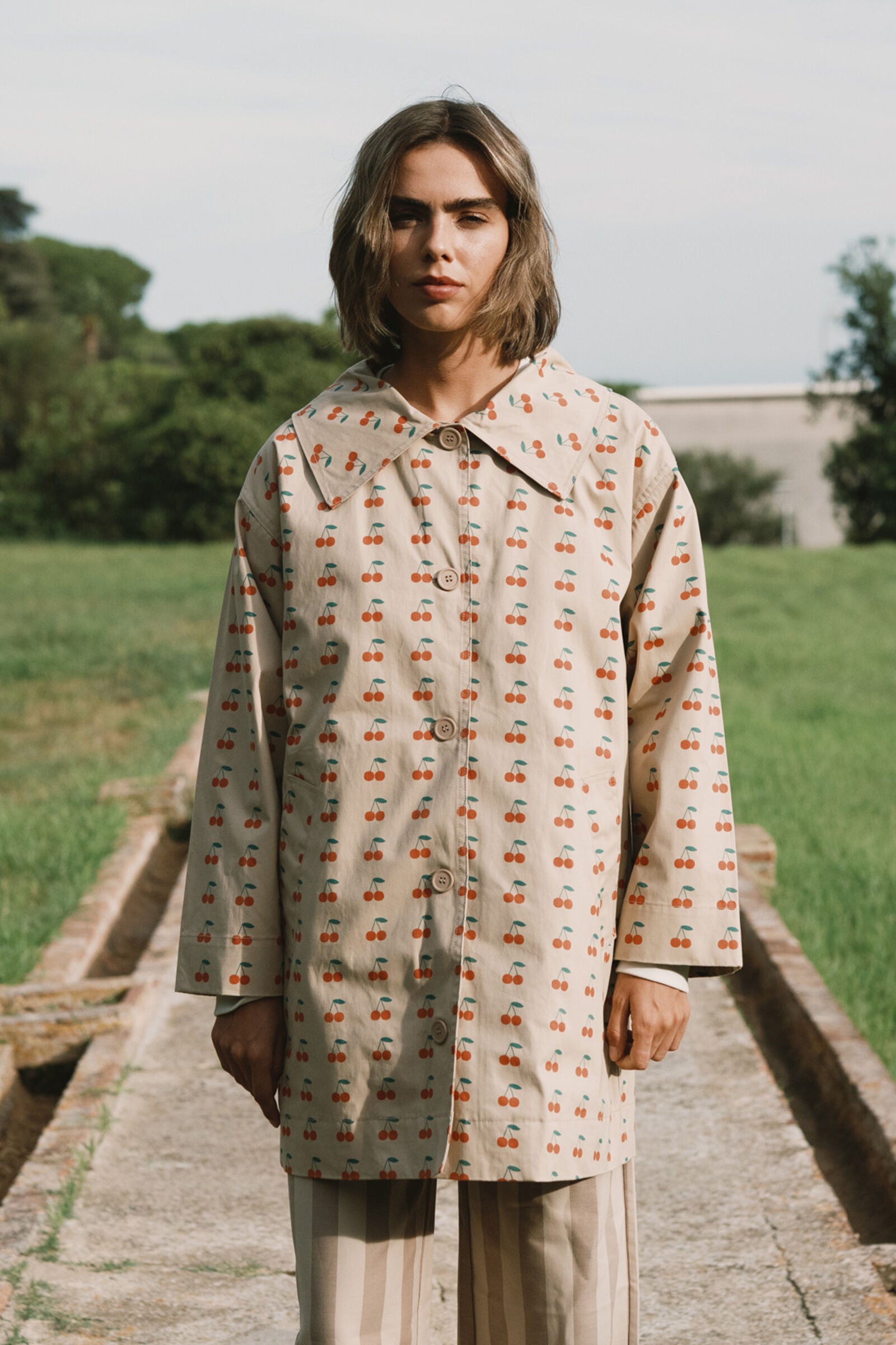 CHERRIES JACKET sandstone