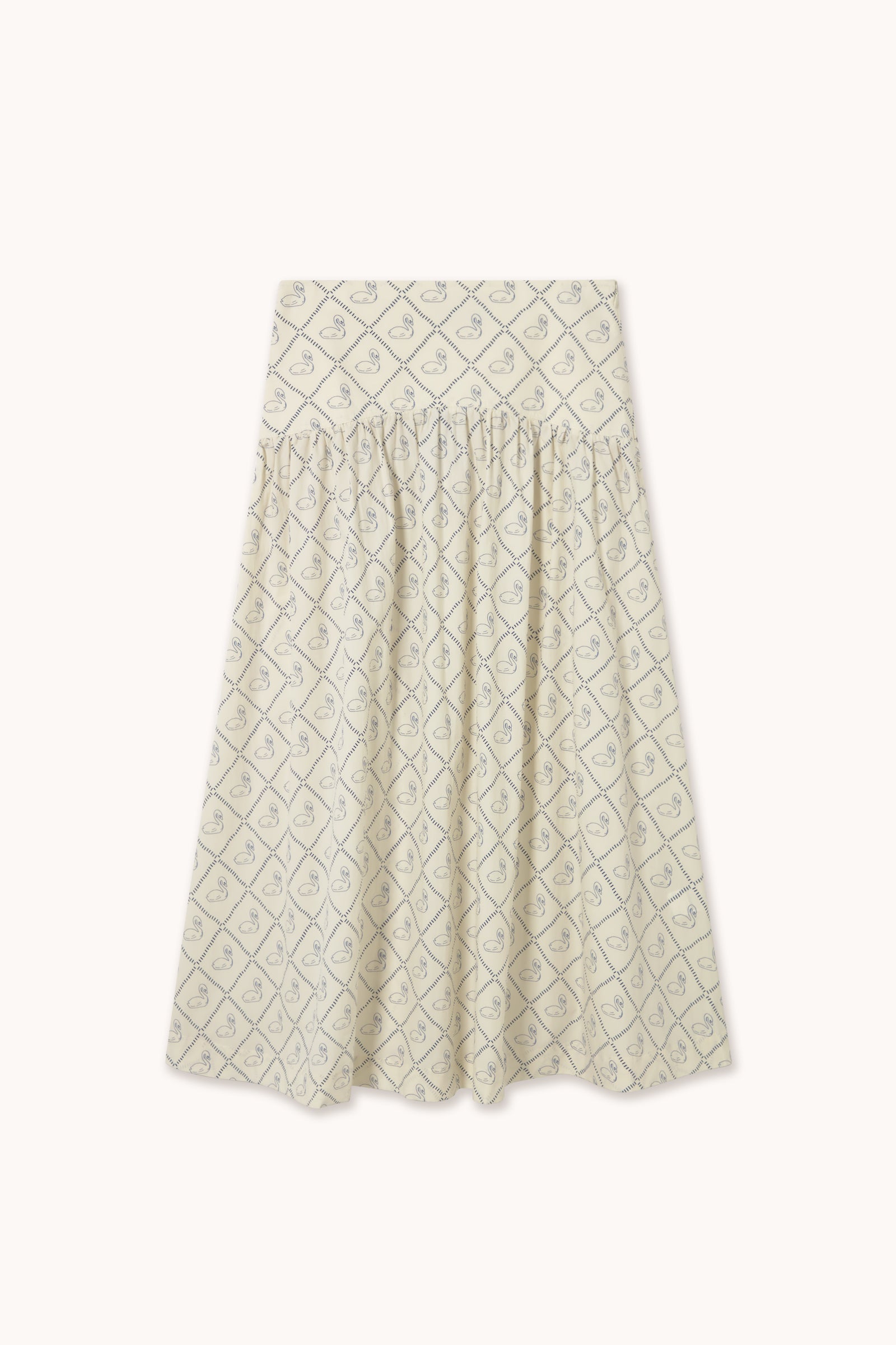 SWANS SKIRT light cream