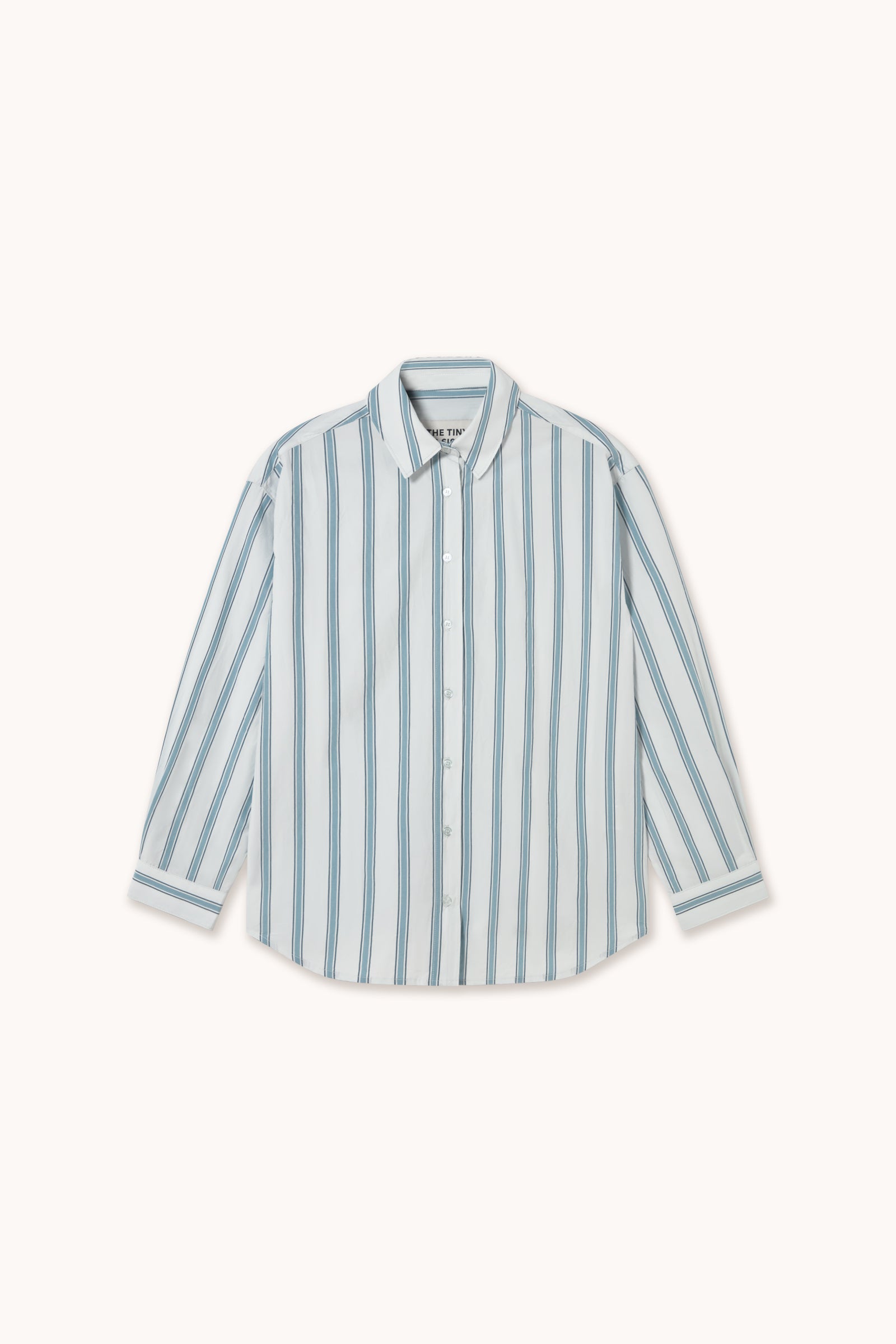 CAMISA RETRO STRIPES ice blue