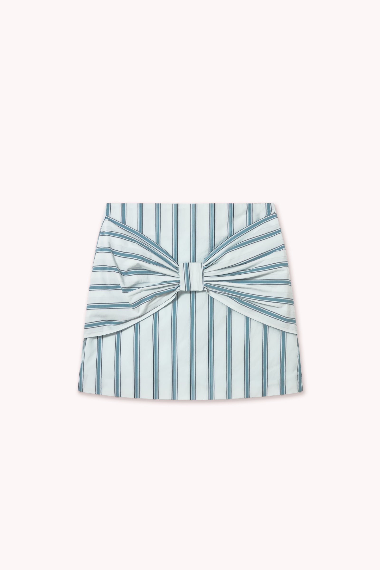 RETRO STRIPES MINI SKIRT ice blue