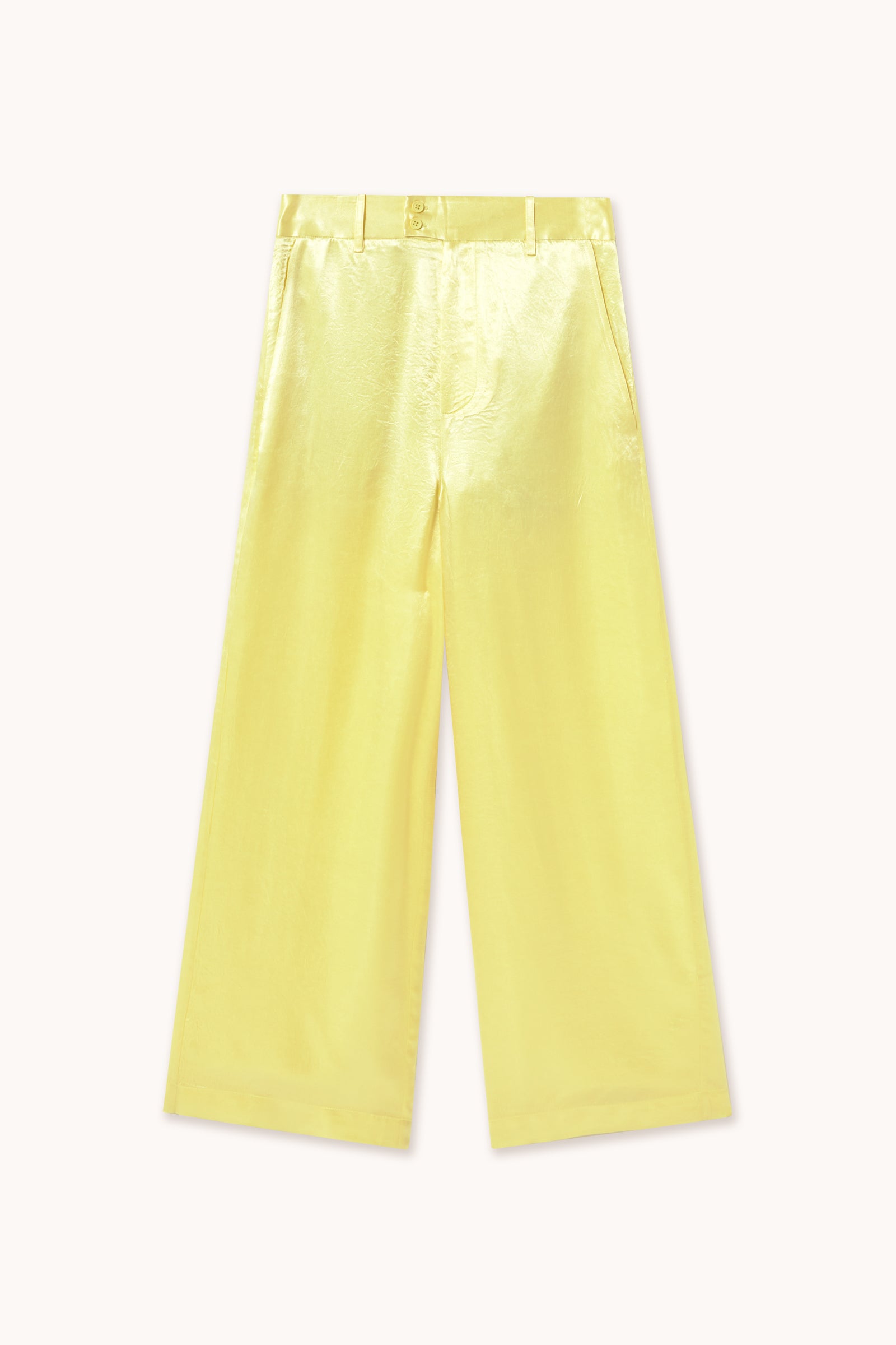 PANTALÓN FLUIDO pastel yellow