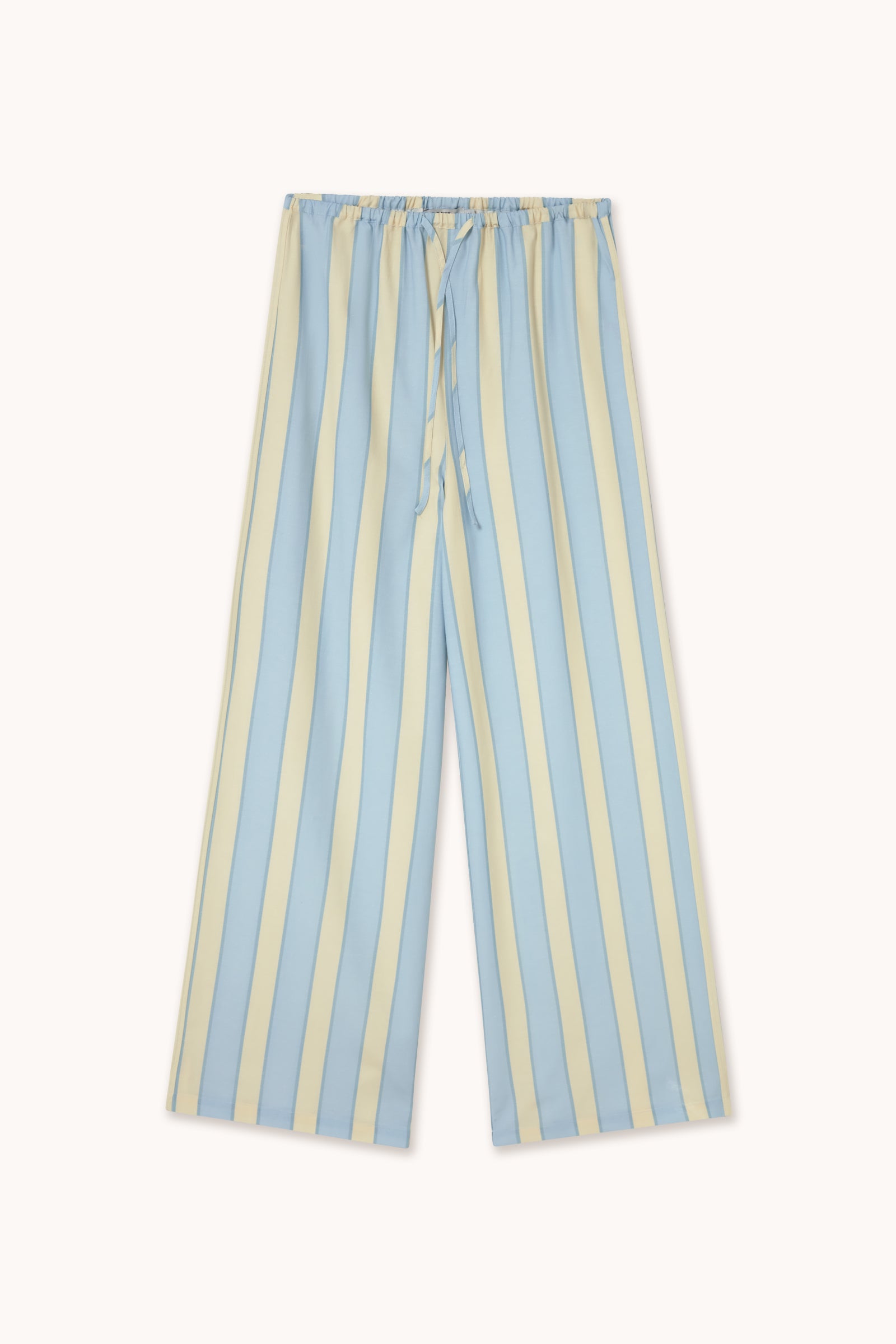 RETRO STRIPES PANTS pretty blue/dusty yellow