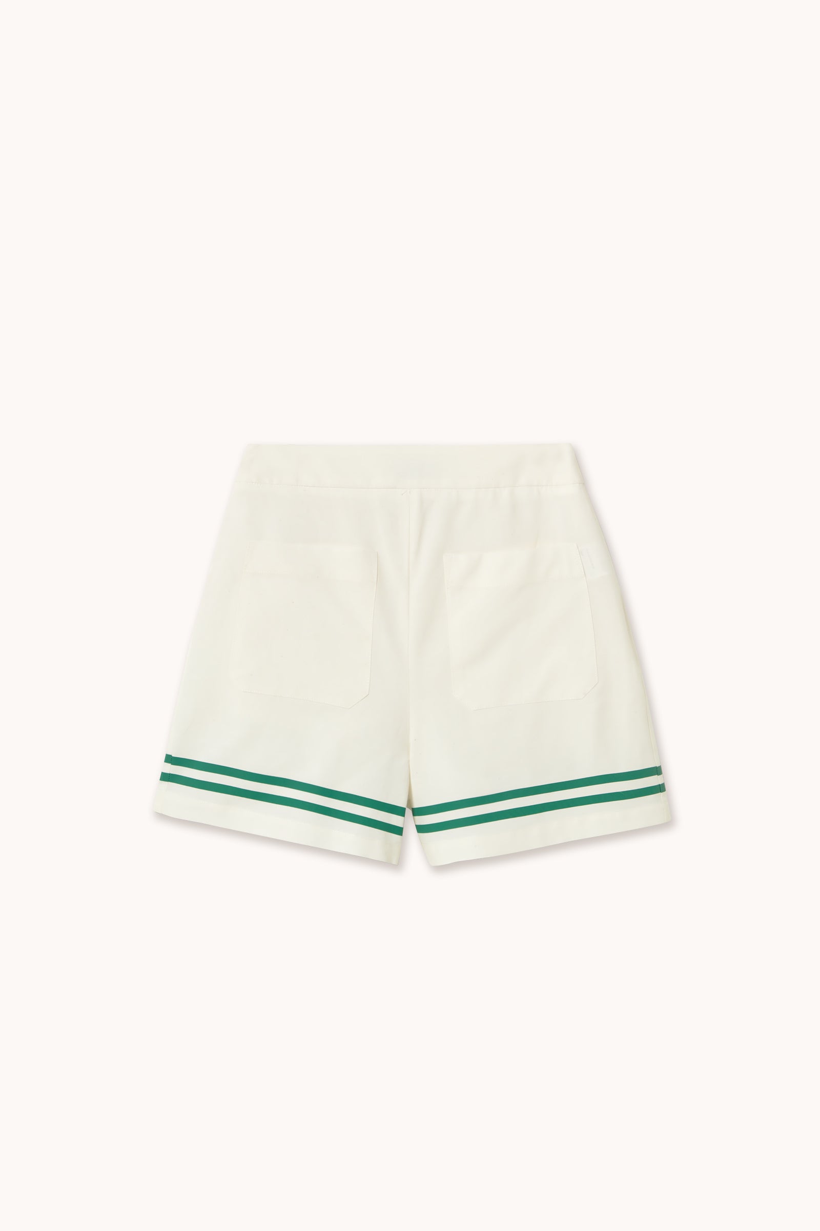 STRIPES SHORTS off-white