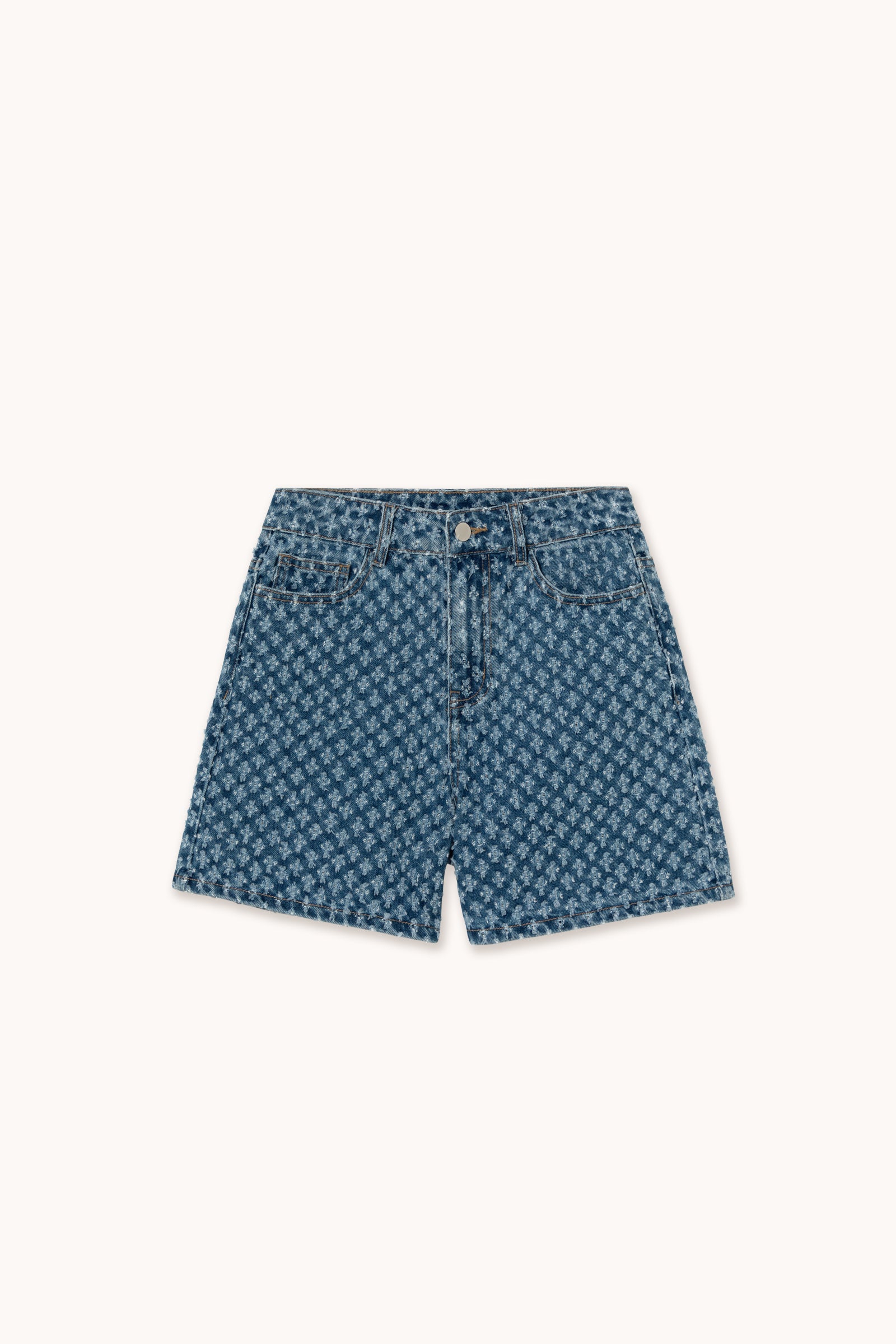 ALMA DENIM SHORT light navy