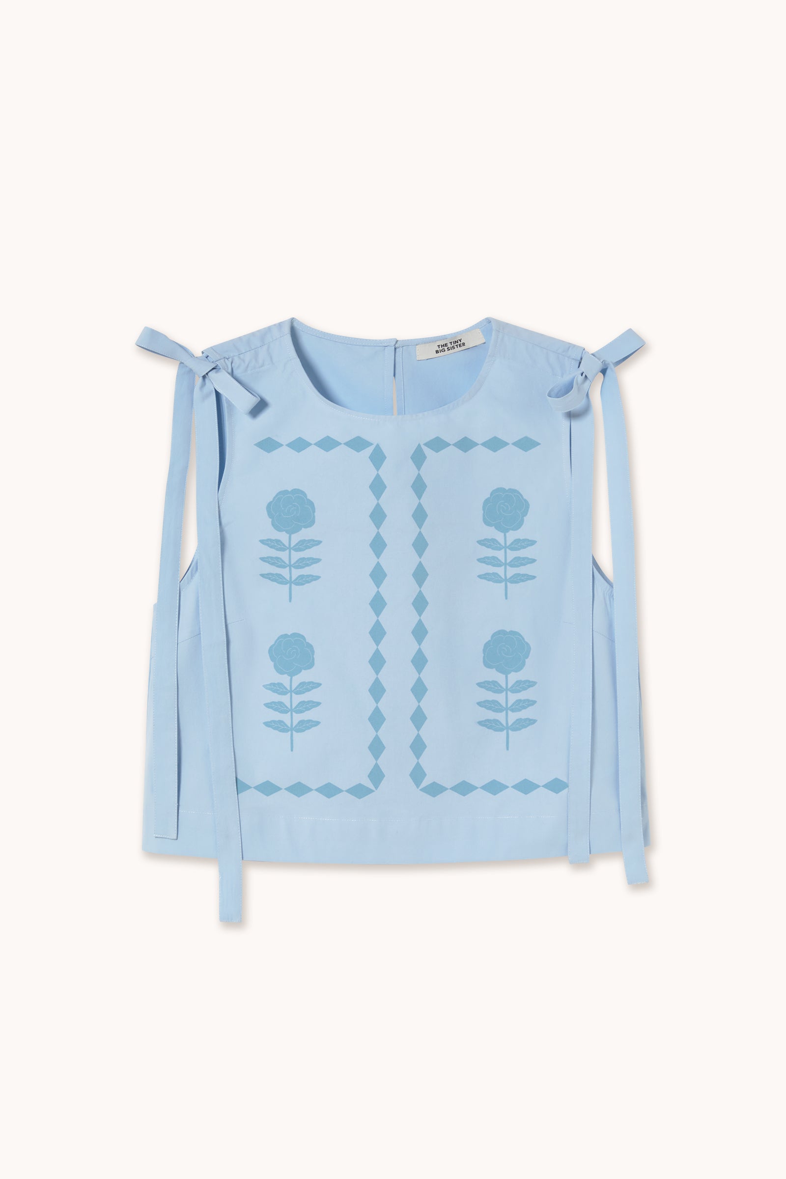 FLOWERS TOP blue