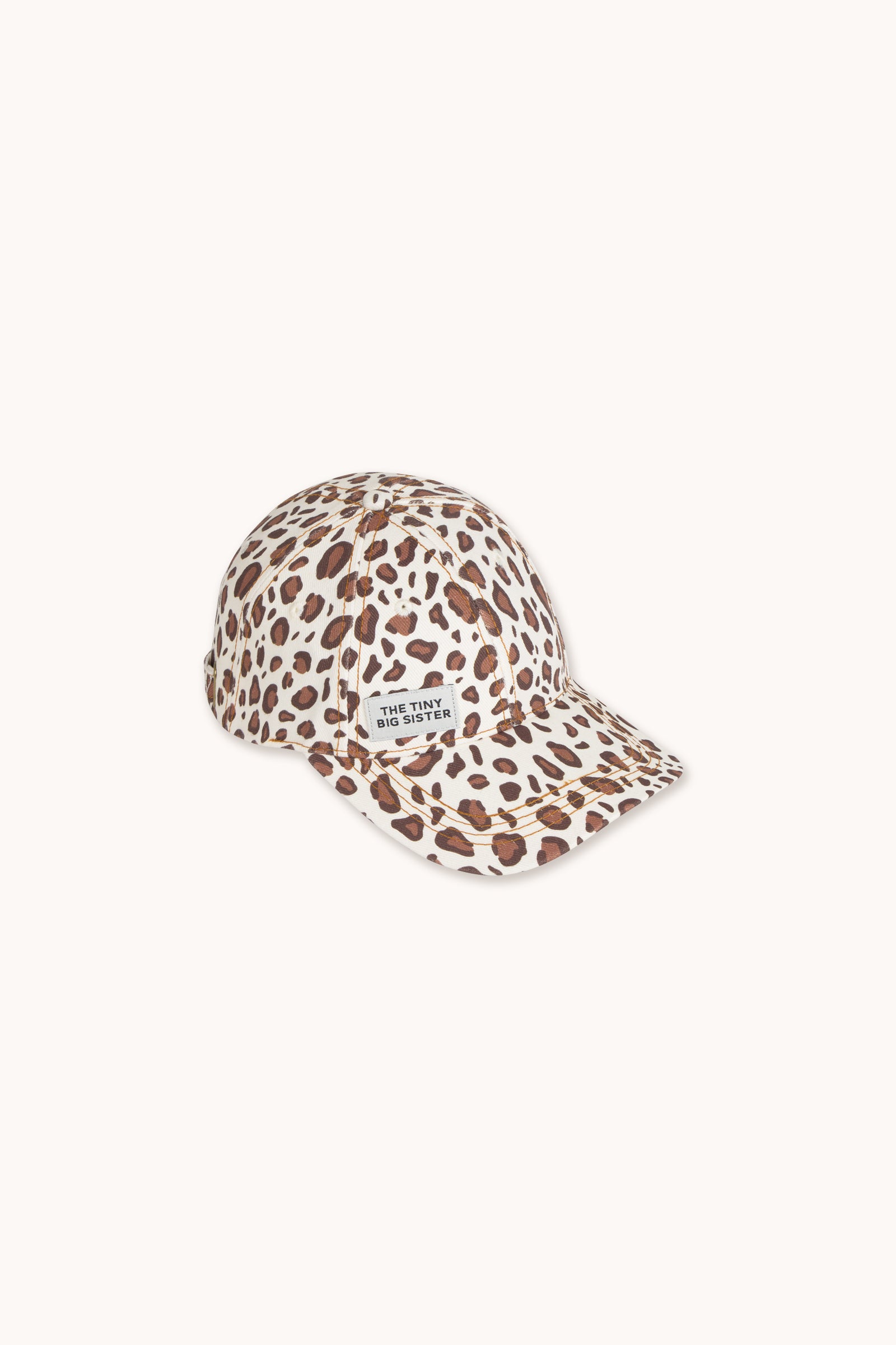 ANIMAL PRINT CAP off-white