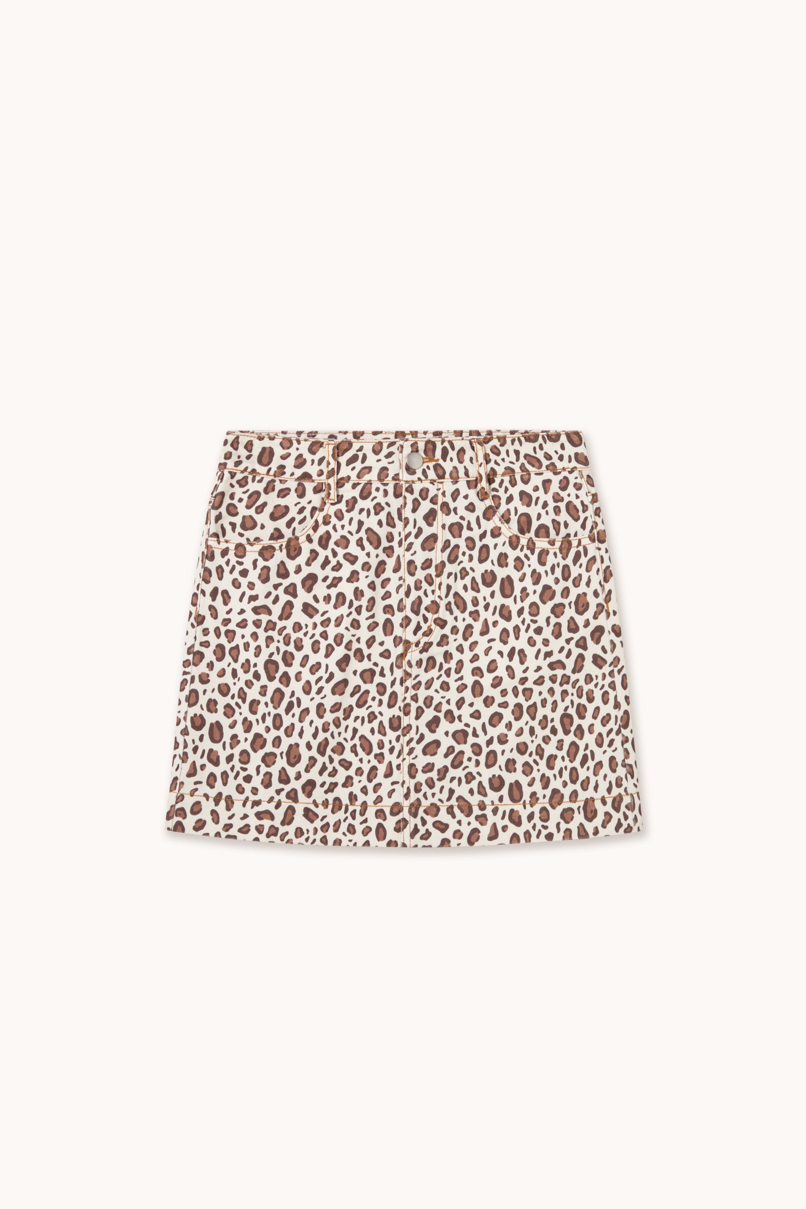 ANIMAL PRINT ANI SKIRT off-white