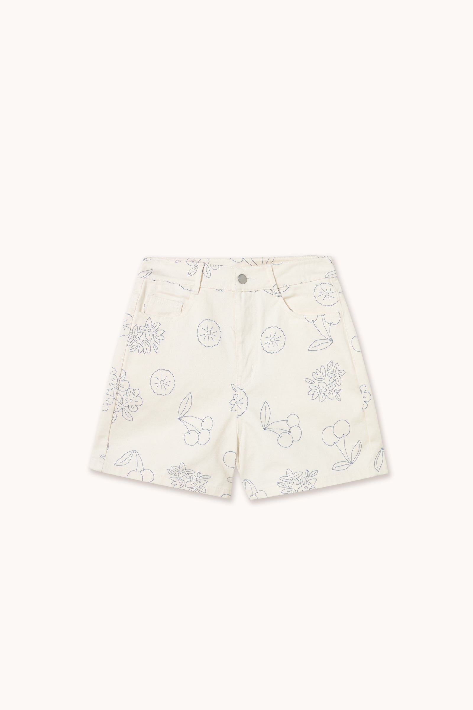 ALMA FRUITS SHORT off-white