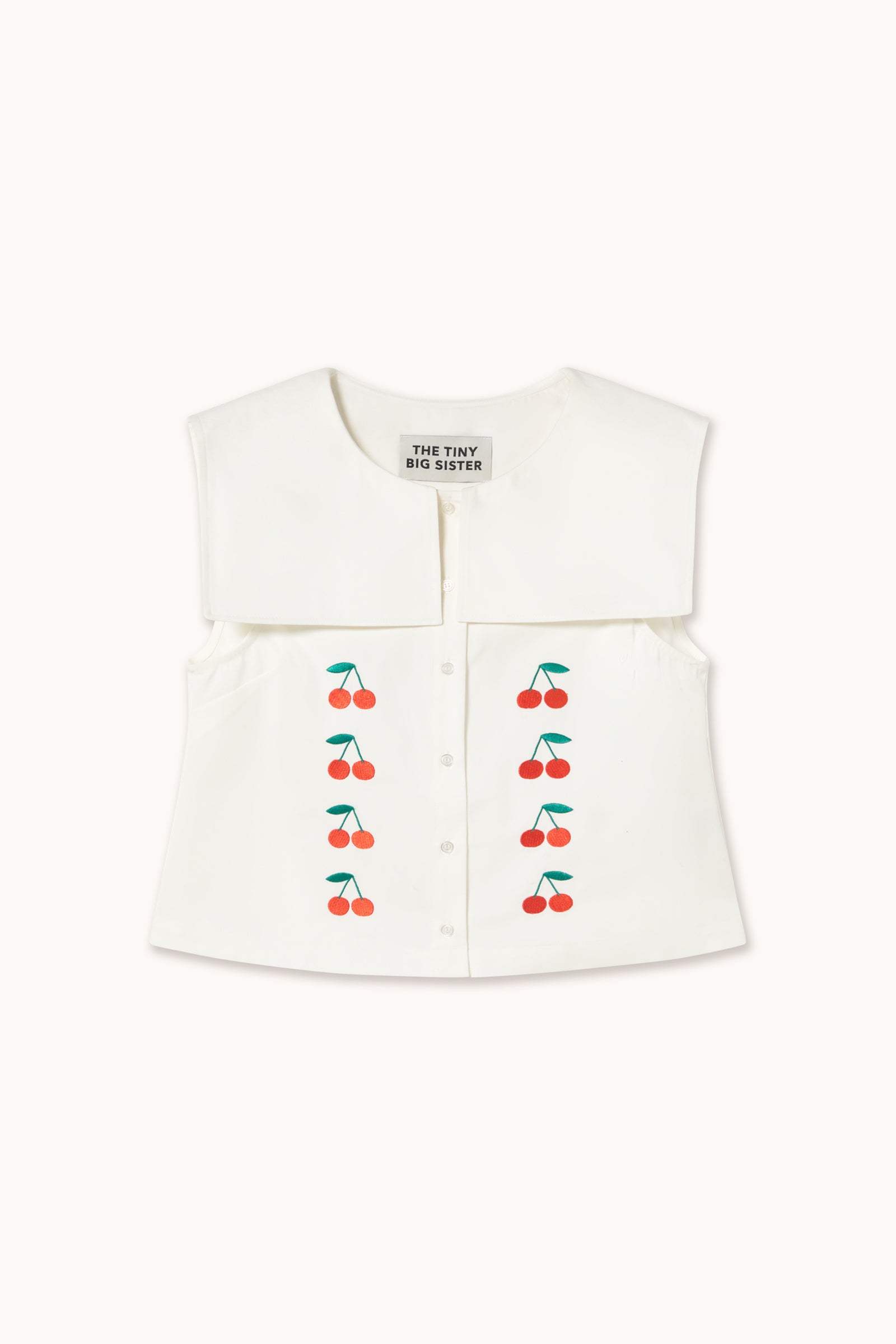 CHERRIES TOP off-white