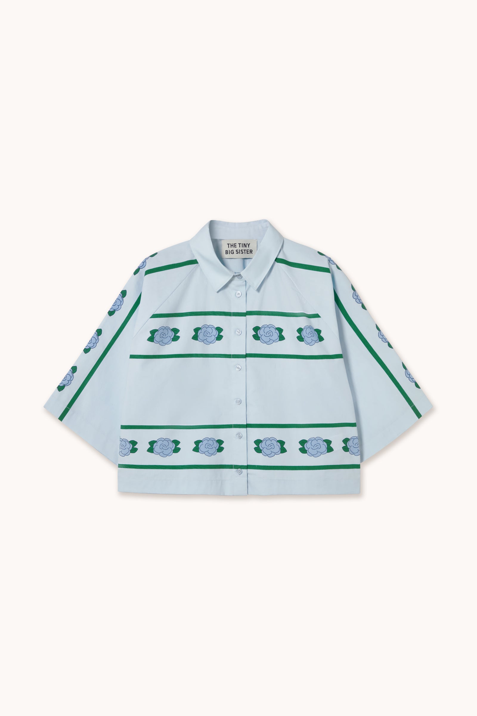 ROSES SHIRT pretty blue