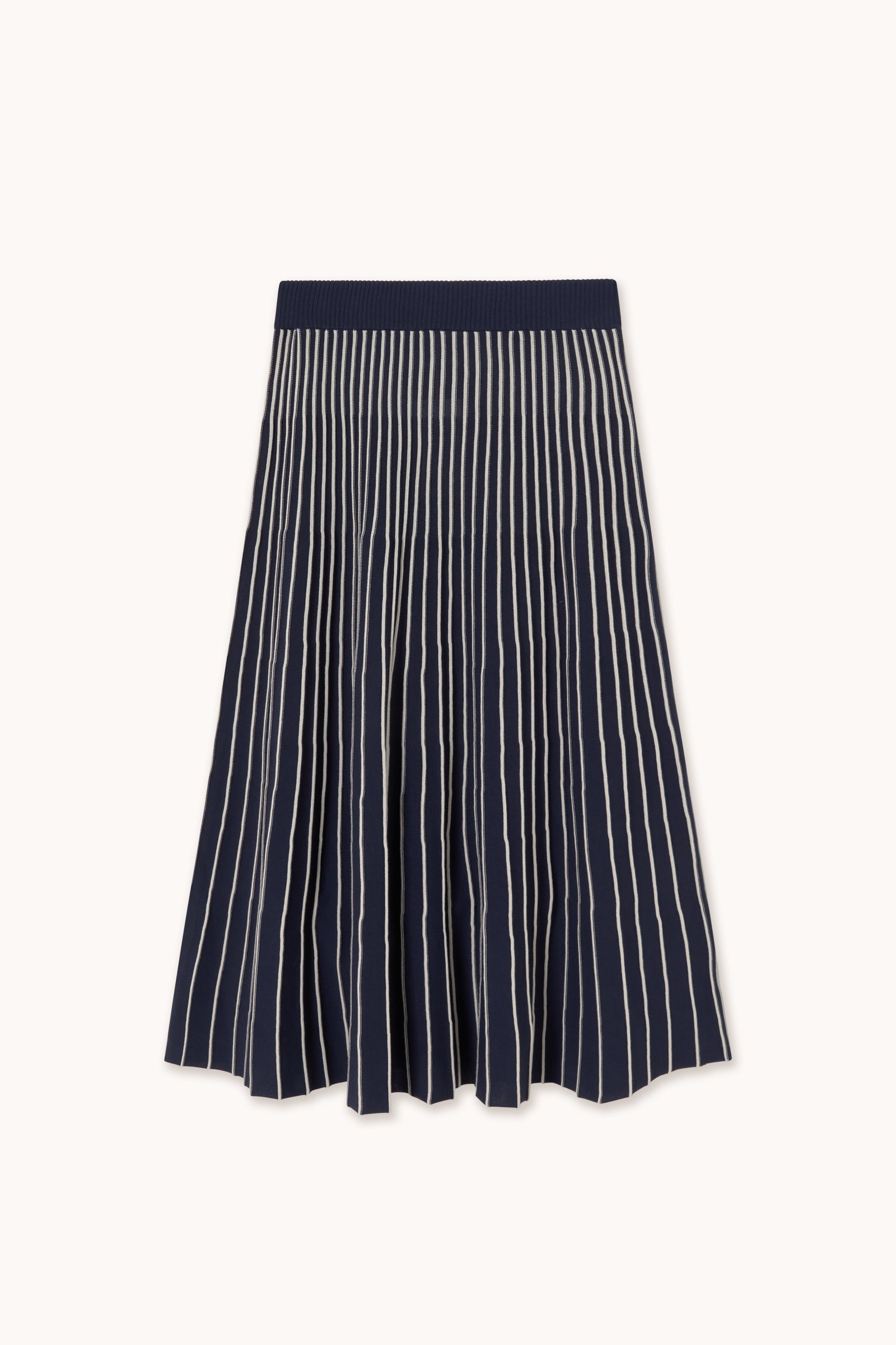 FALDA CONTRASTE navy