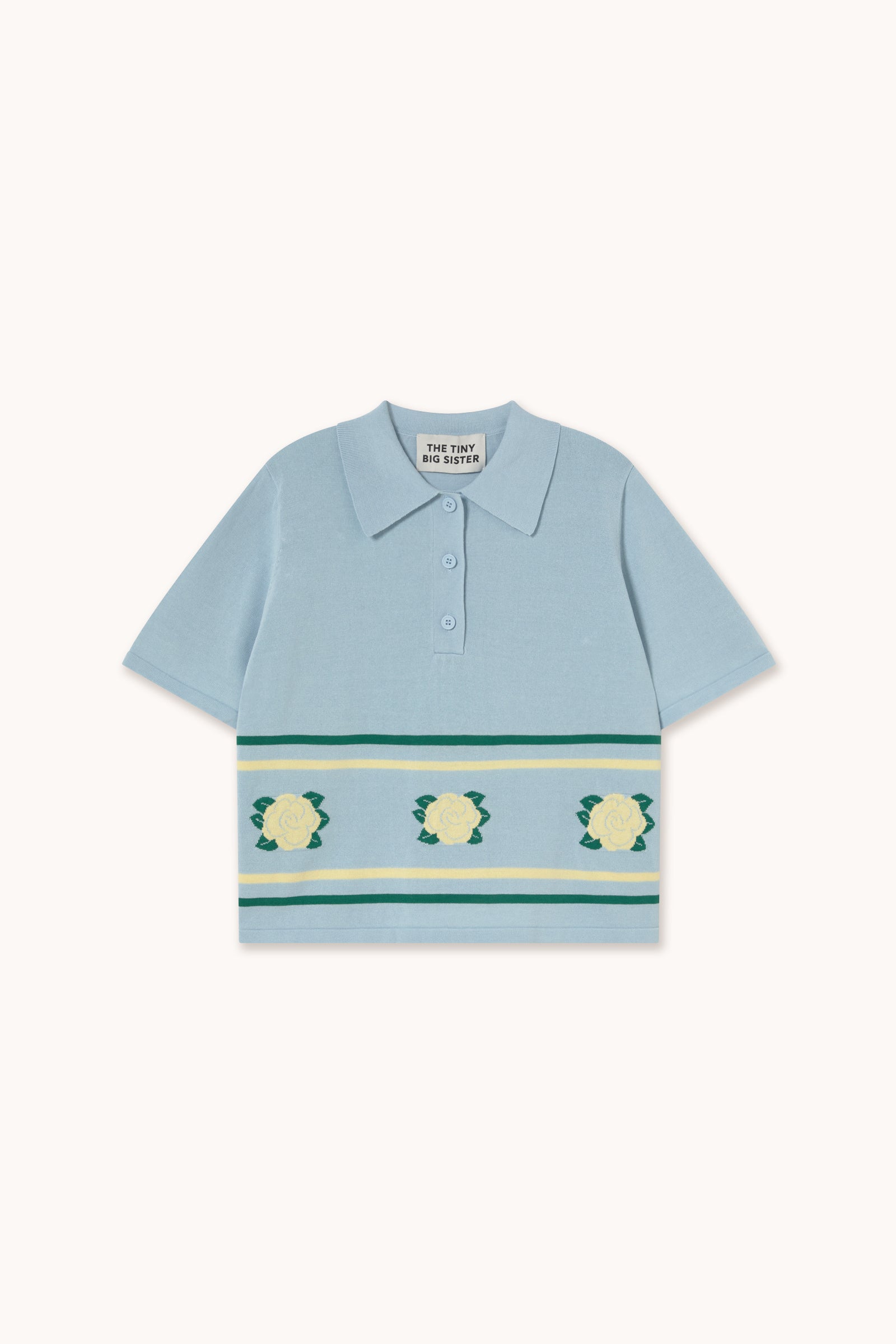 FLOWERS CHLOE POLO pretty blue