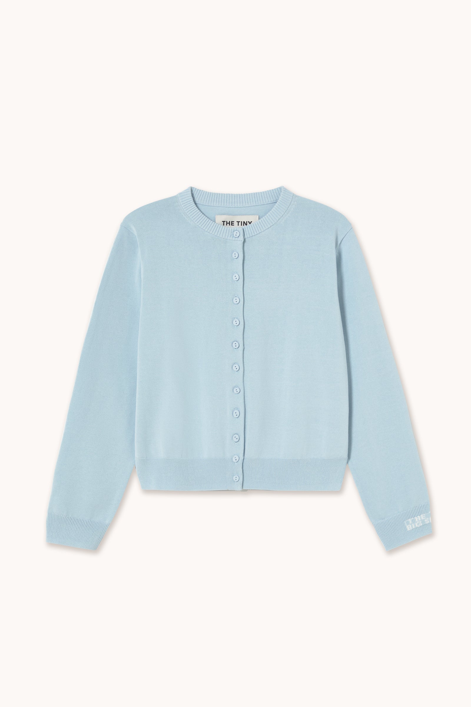 BUTTONED CARDIGAN pretty blue