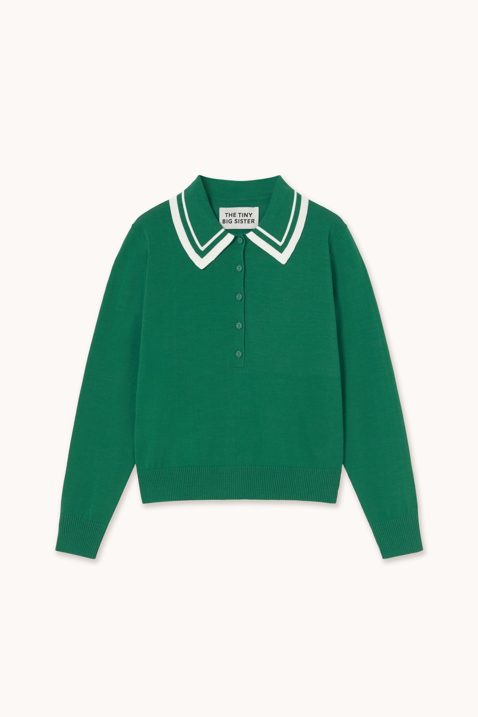 FRANK POLO SWEATER dark emerald