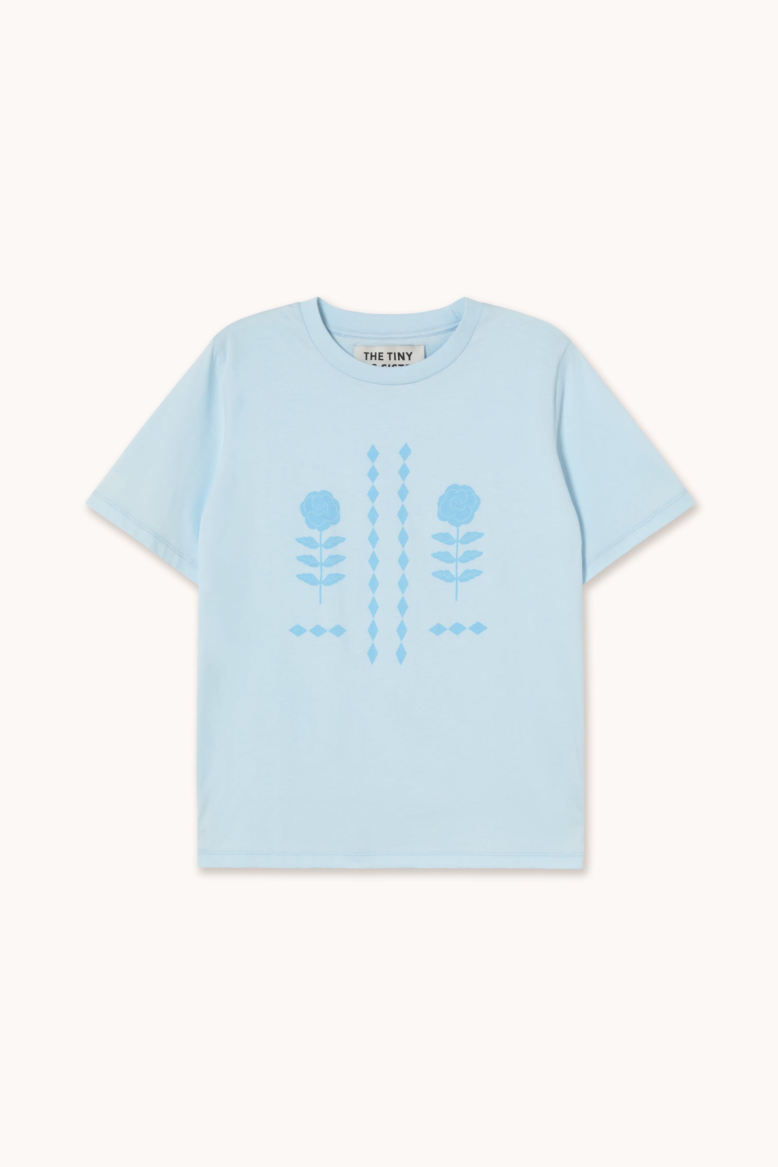 ROSES TEE pretty blue