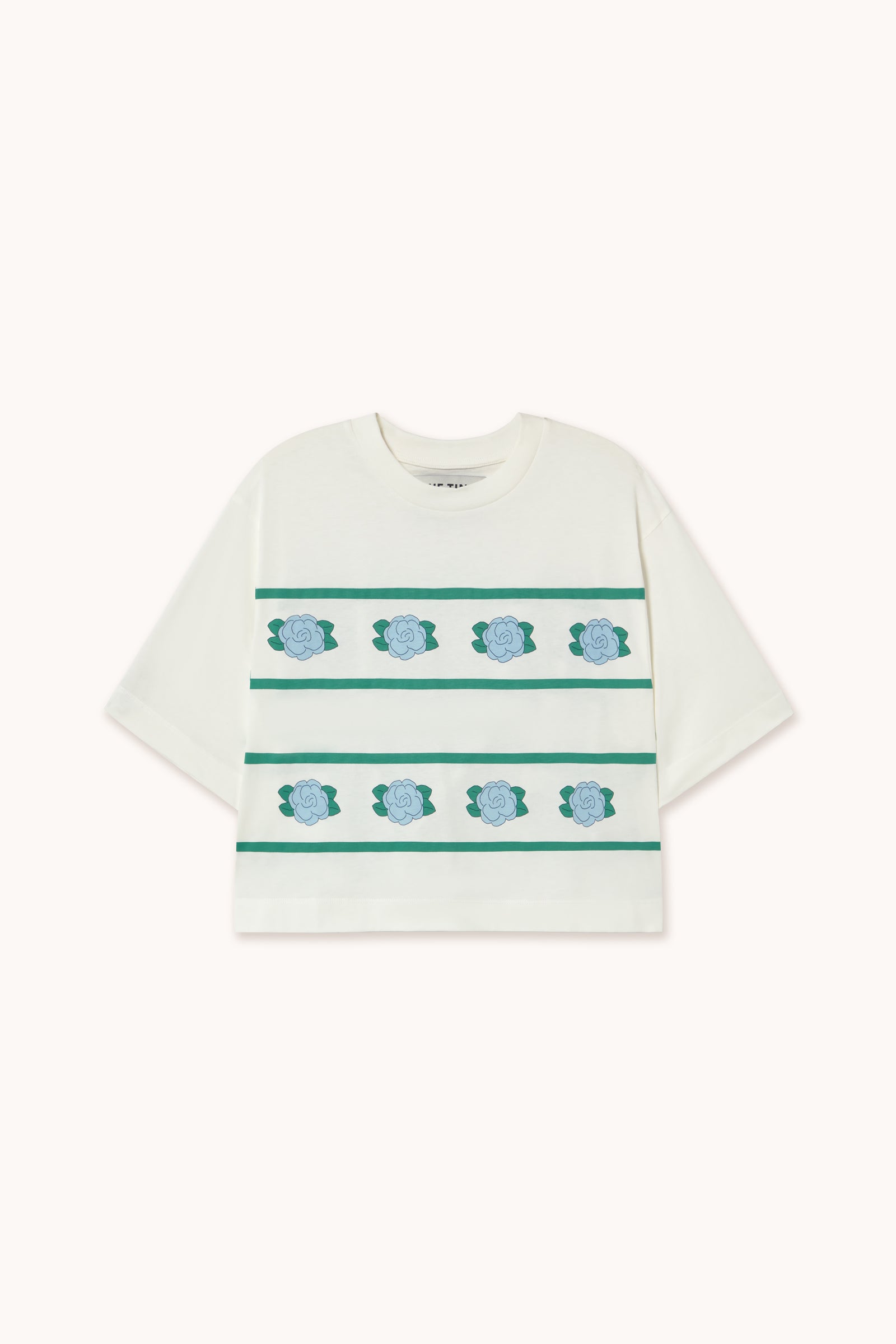 ROSES BOXY TEE off-white