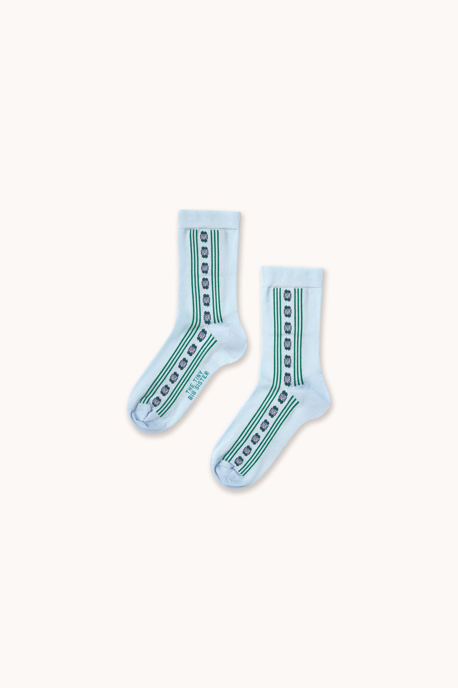 ROSES MEDIUM SOCKS pretty blue