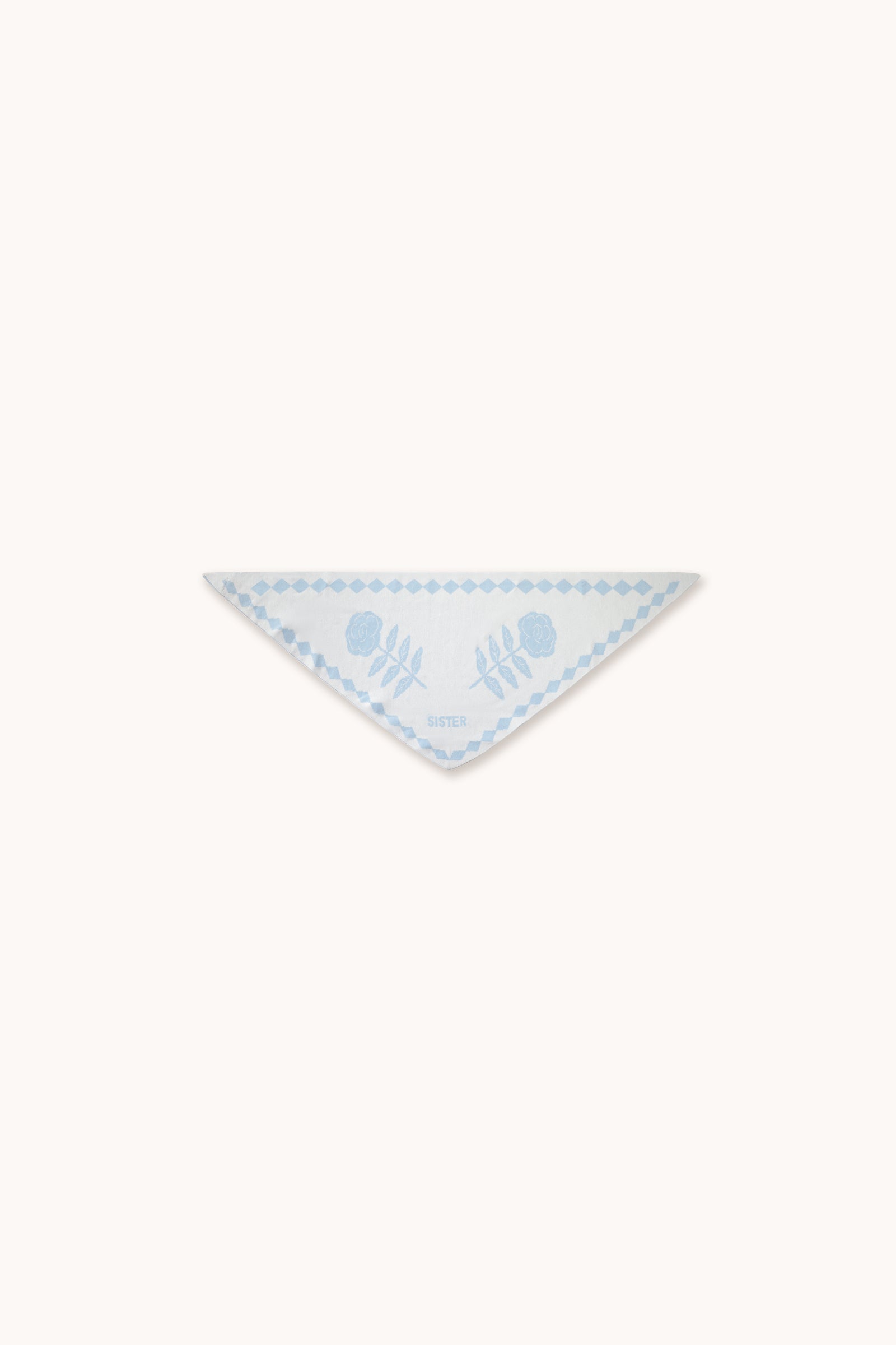 FLOWERS BANDANA off-white