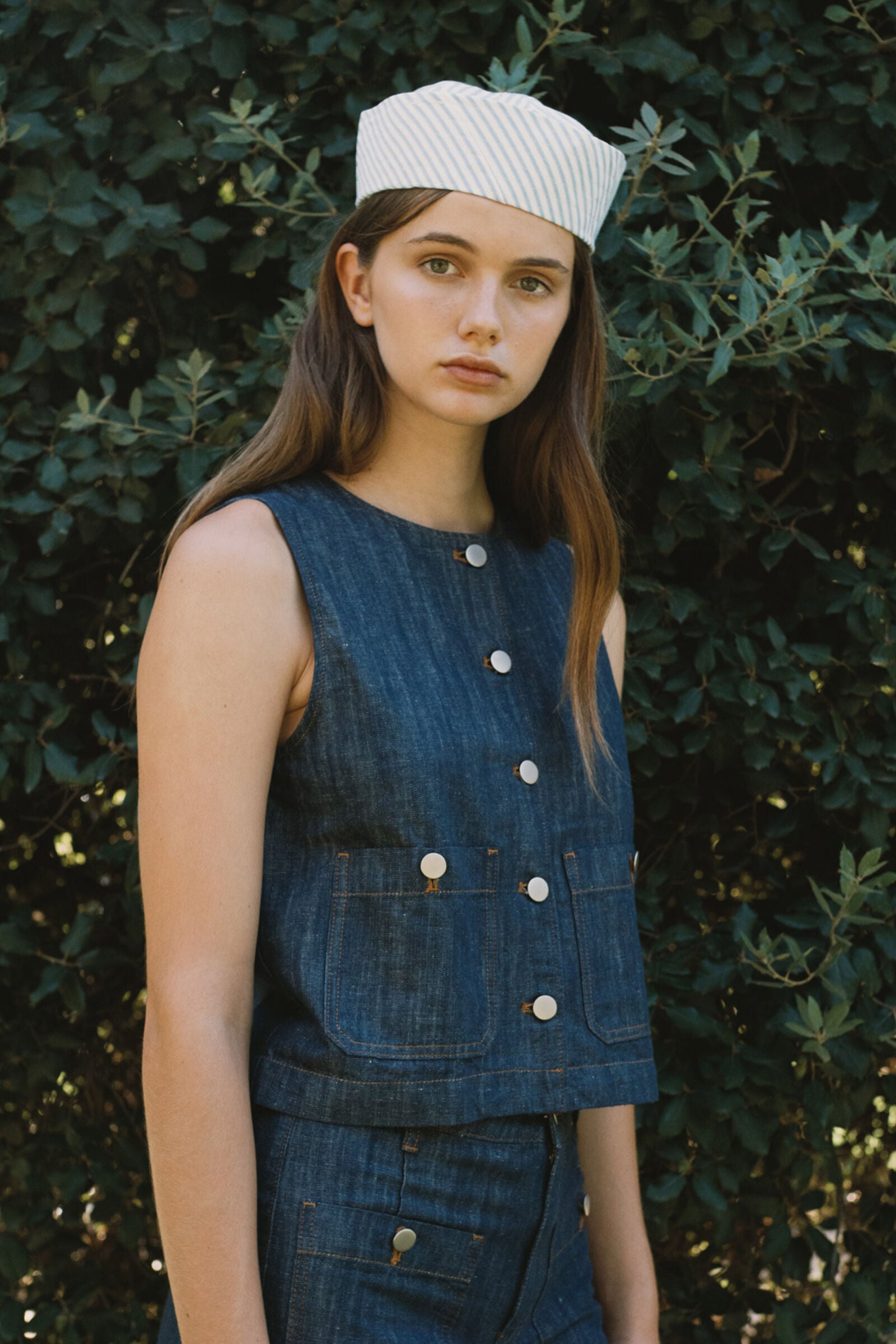 POCKETS VEST navy