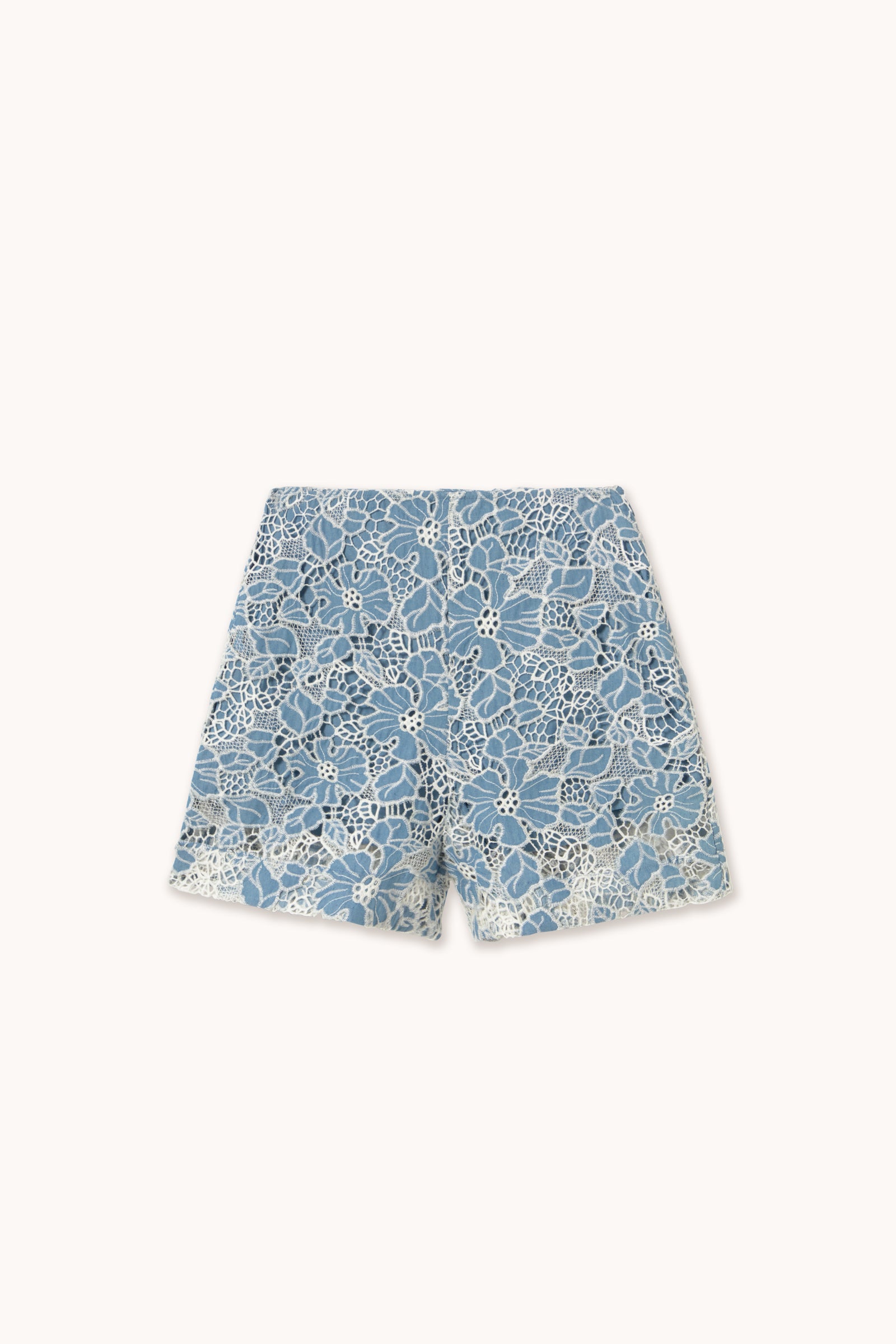 SHORT DE ENCAJE grey