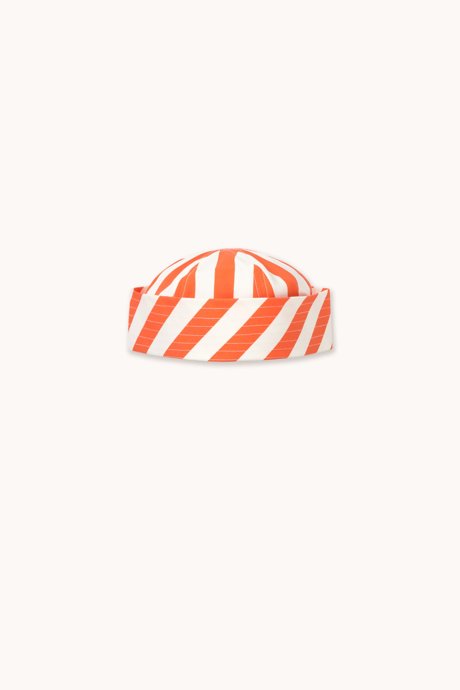 STRIPED SAILOR HAT summer red