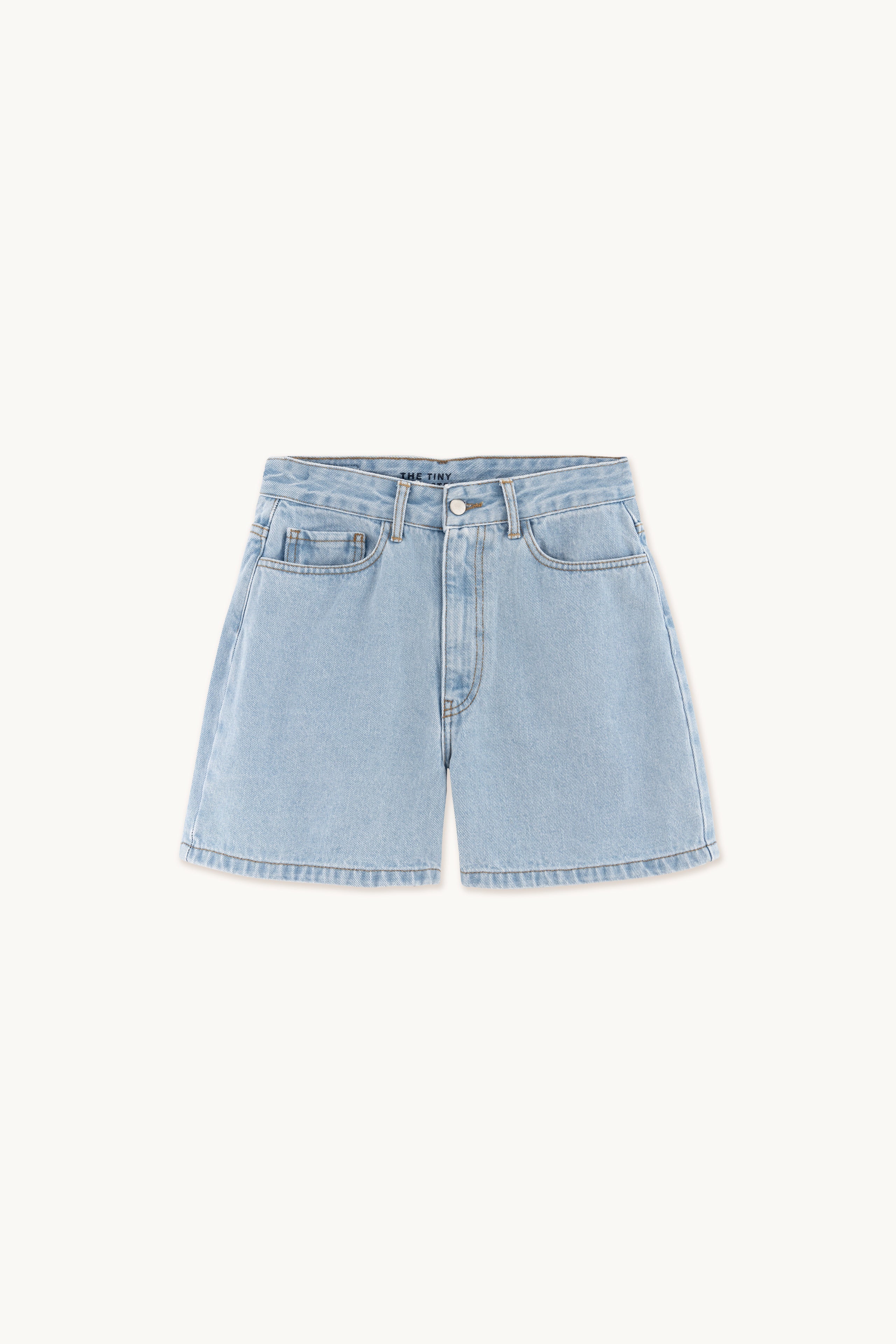 Alma Denim Shorts light wash indigo