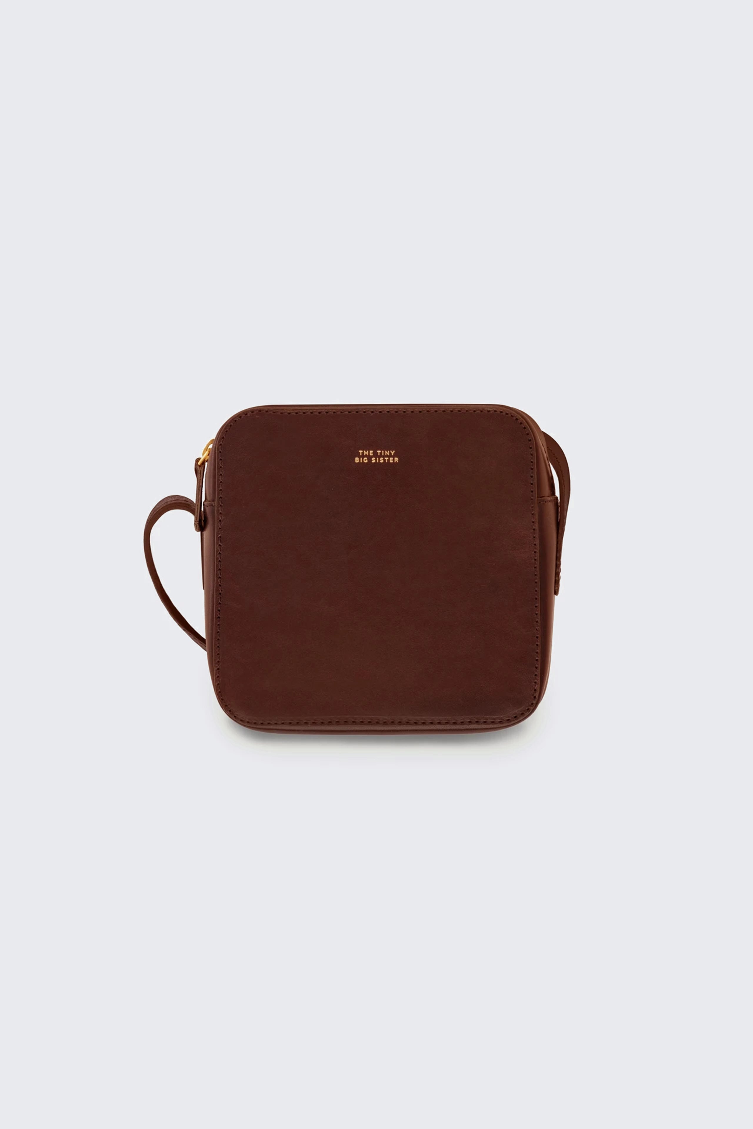 Vini Leather Square Bag ultra brown