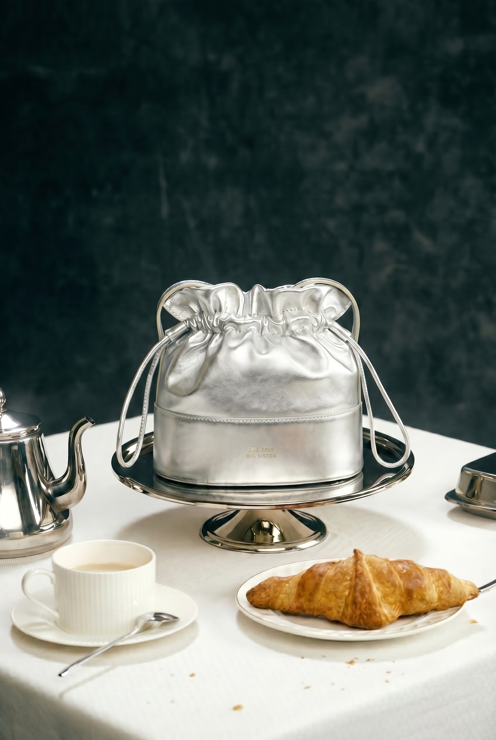 COSTI METALLIC BAG silver